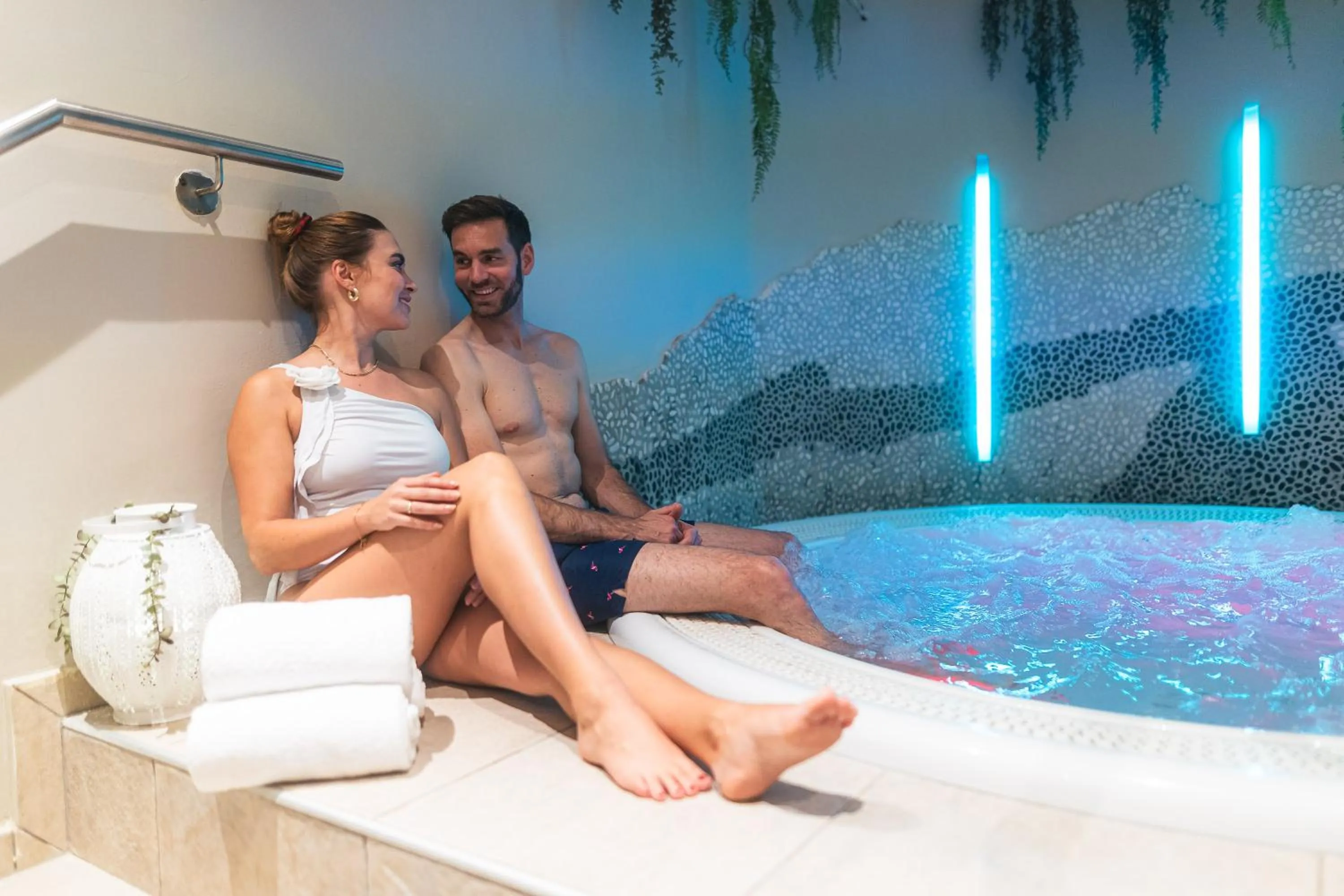 Spa and wellness centre/facilities in Appartements Cella Central