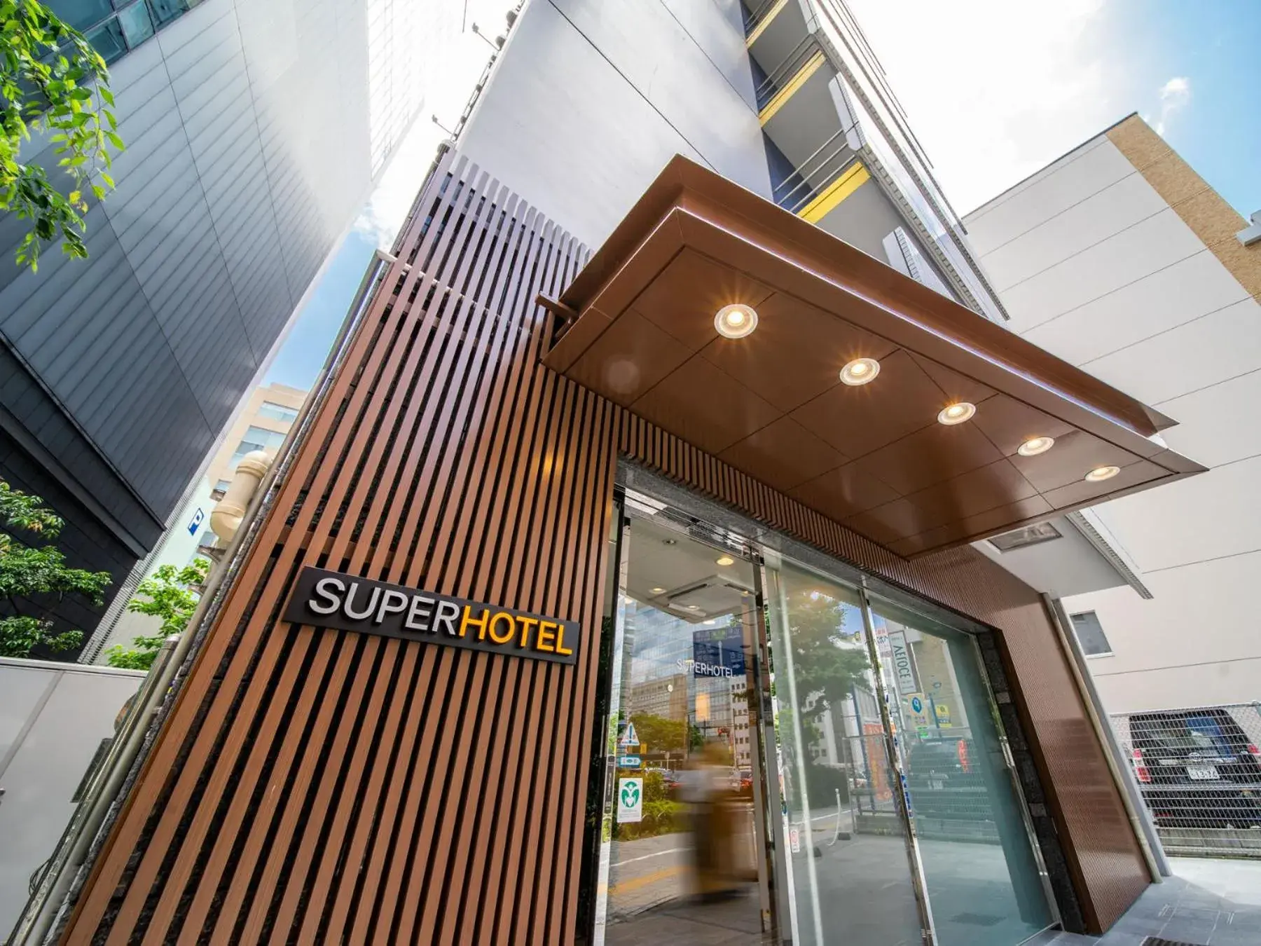 Facade/entrance in Super Hotel Sendai Hirose Dori Facade/entrance in Super Hotel Sendai Hirose Dori