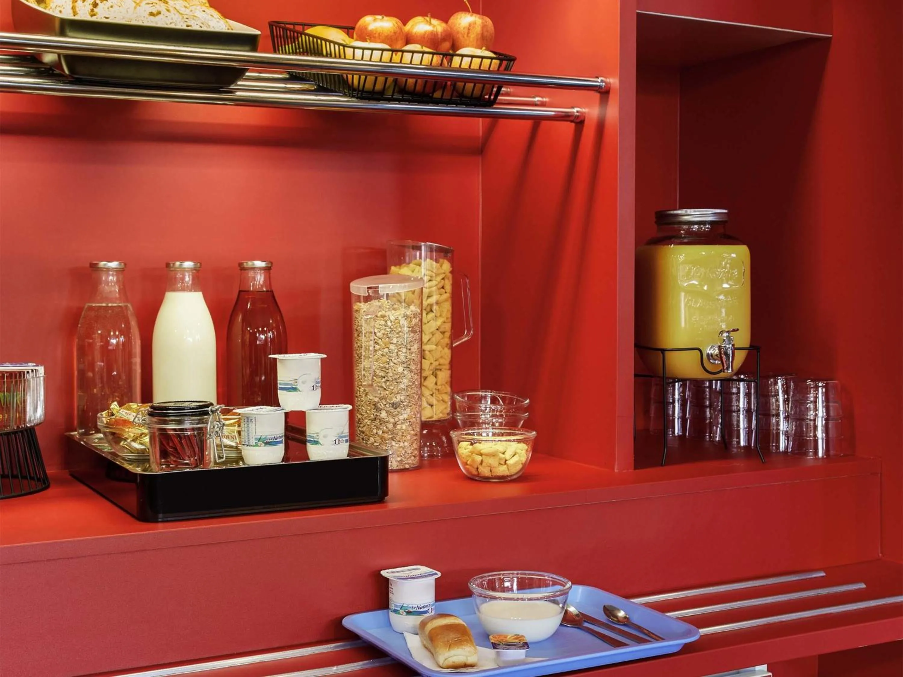 Breakfast in hotelF1 Lyon Saint Priest