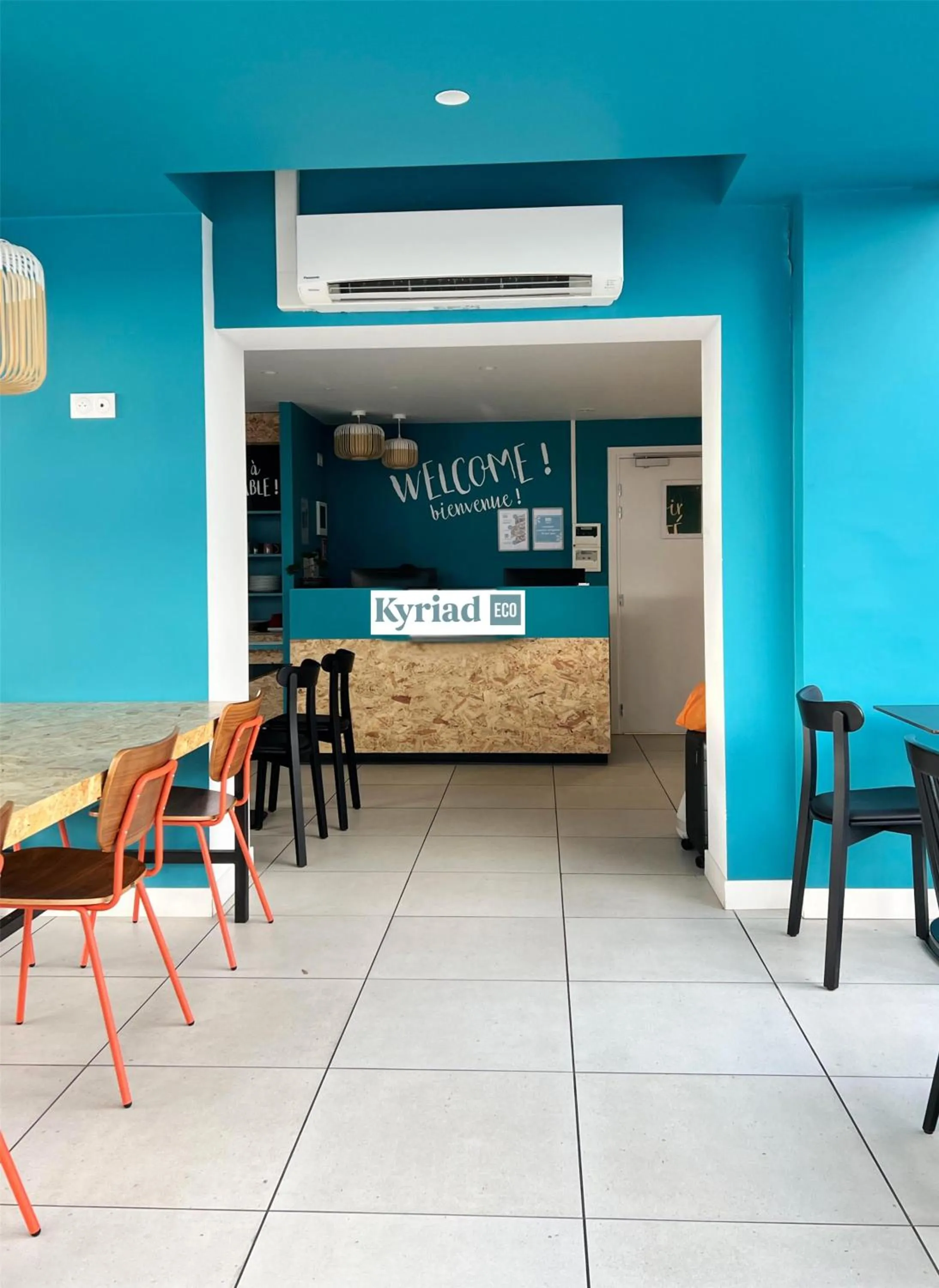 Lobby or reception in Kyriad ECO - Dijon Sud Chenove