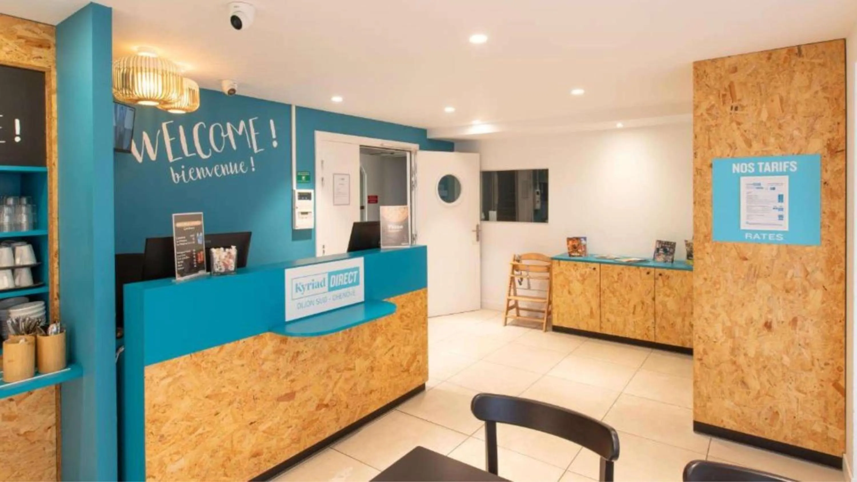 Lobby or reception in Kyriad Direct Dijon Sud - Chenove