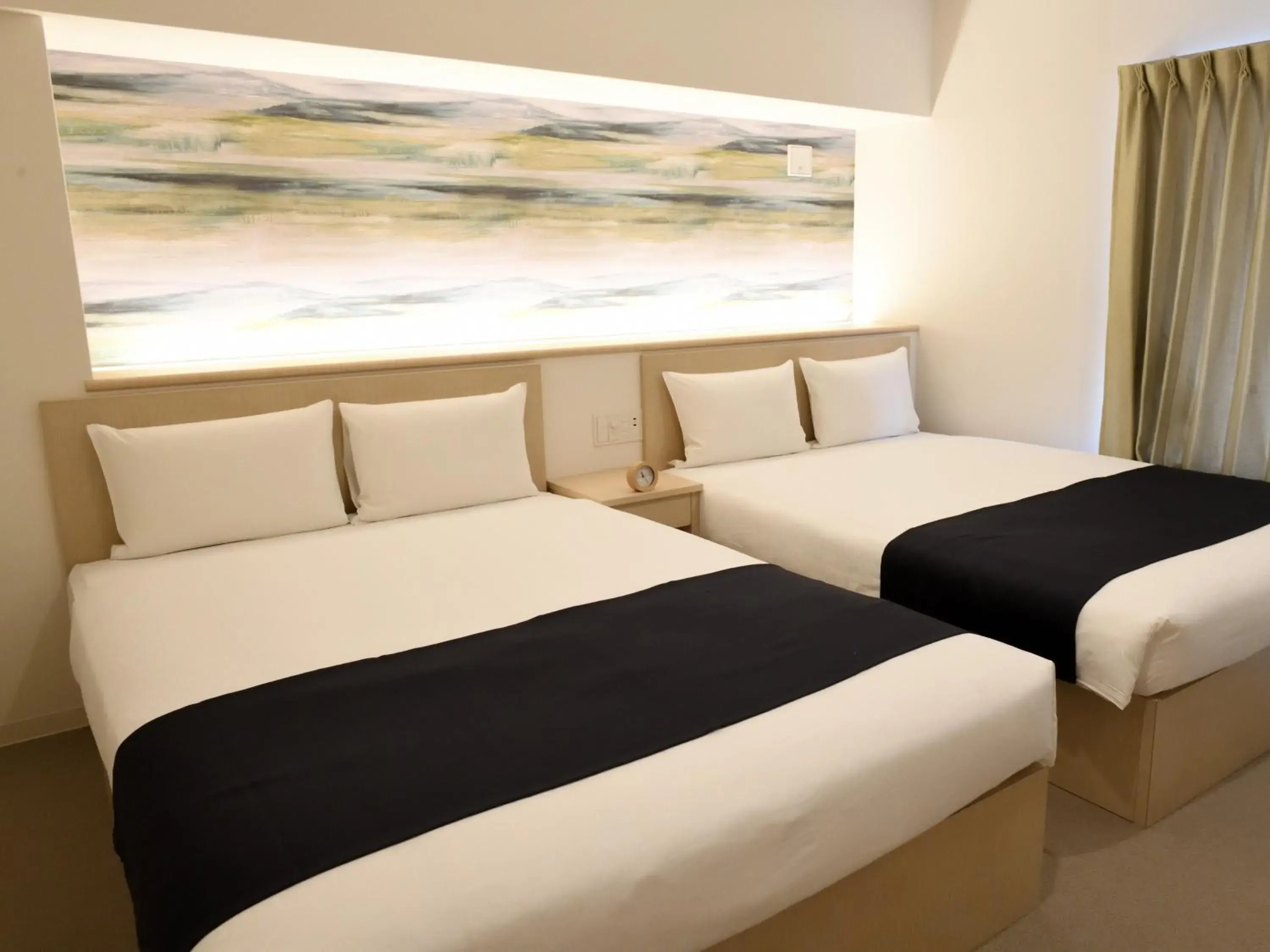 Bed in Amistad Hotel Fukuoka Bed in Amistad Hotel Fukuoka