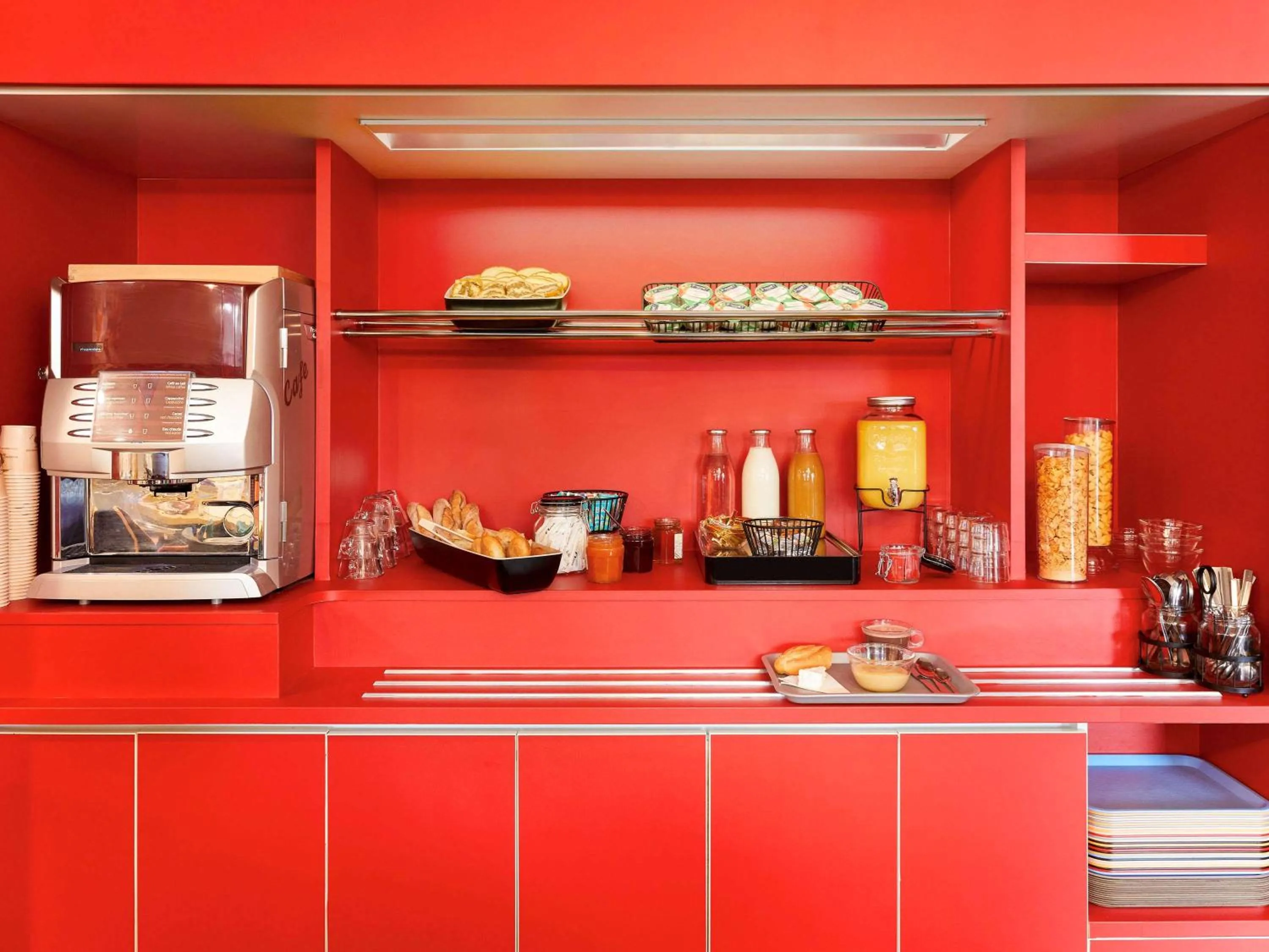 Restaurant/places to eat in hotelF1 Dijon Nord