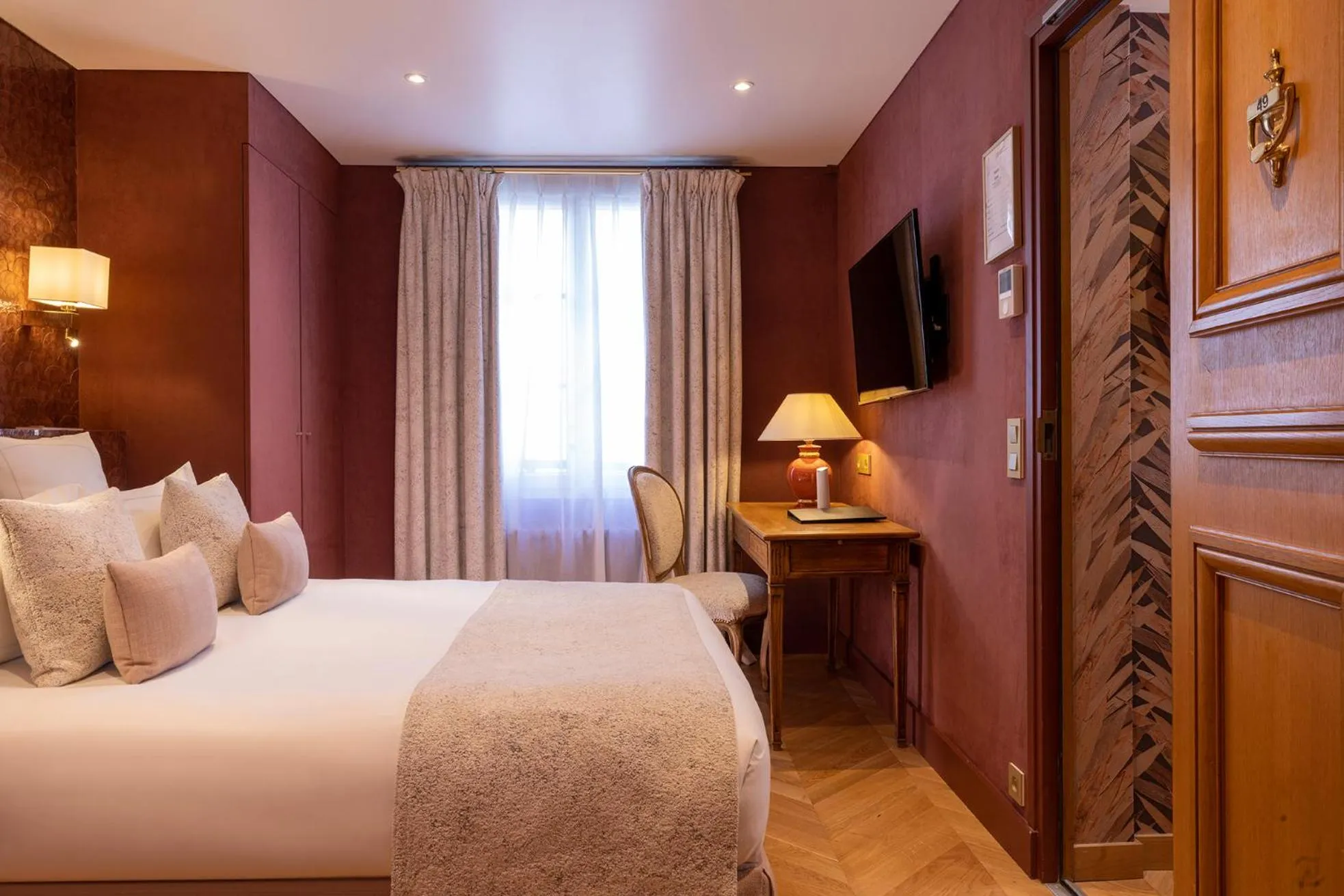 Bed in Hotel Pas De Calais