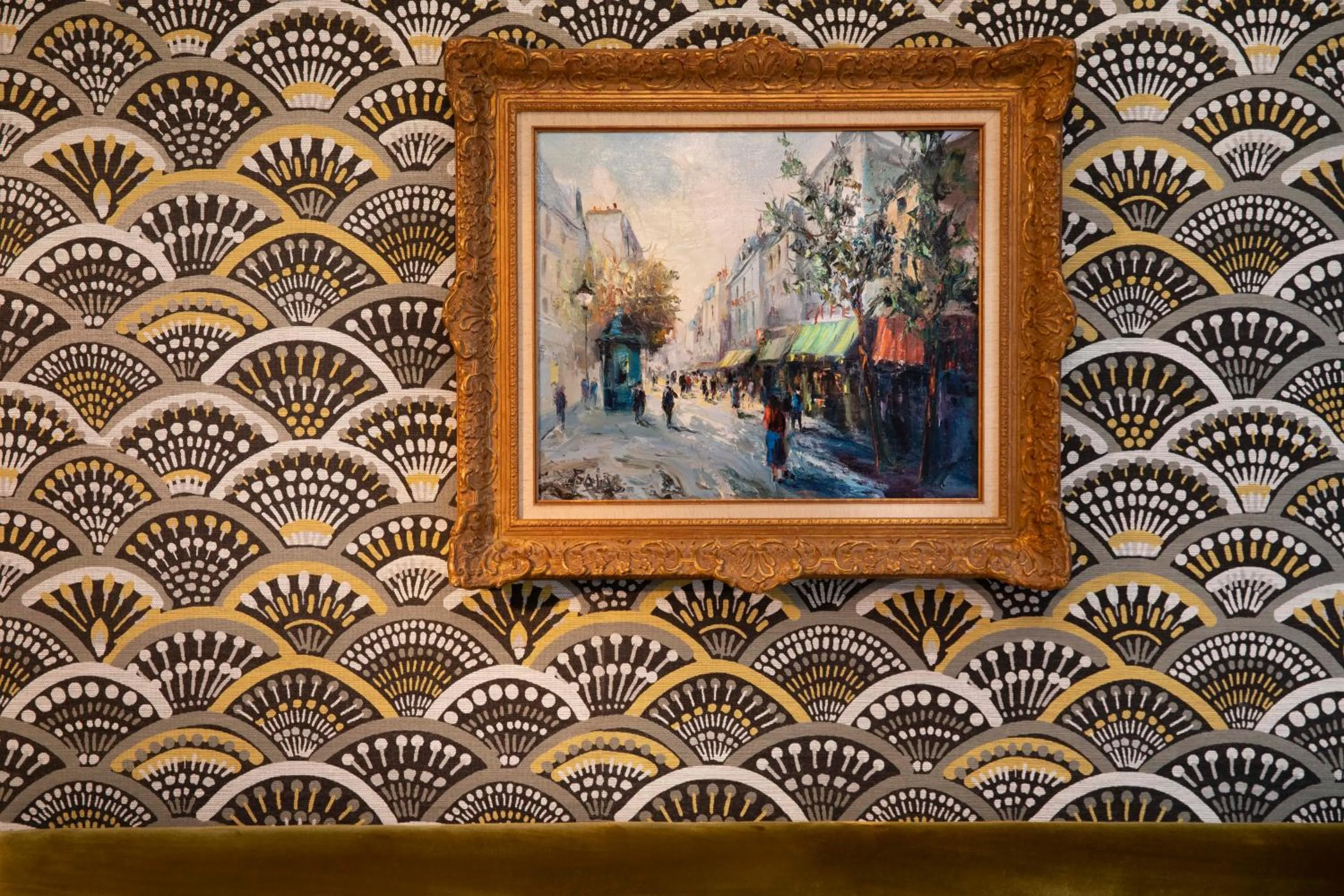 Decorative detail in Hotel Pas De Calais