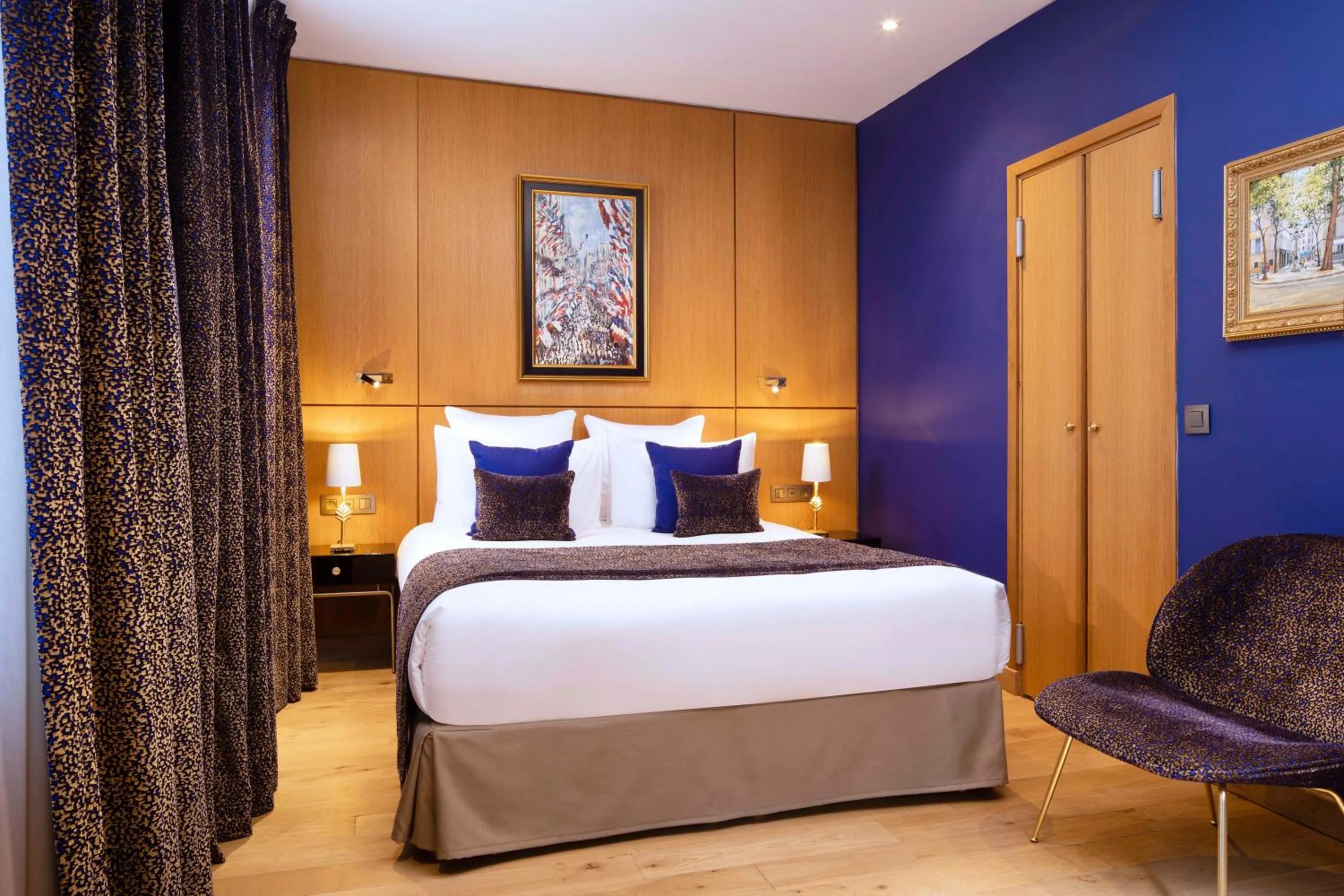 Bed in Hotel Pas De Calais