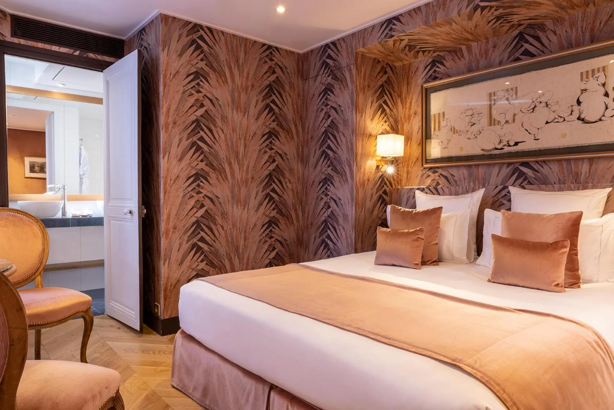 Bed in Hotel Pas De Calais