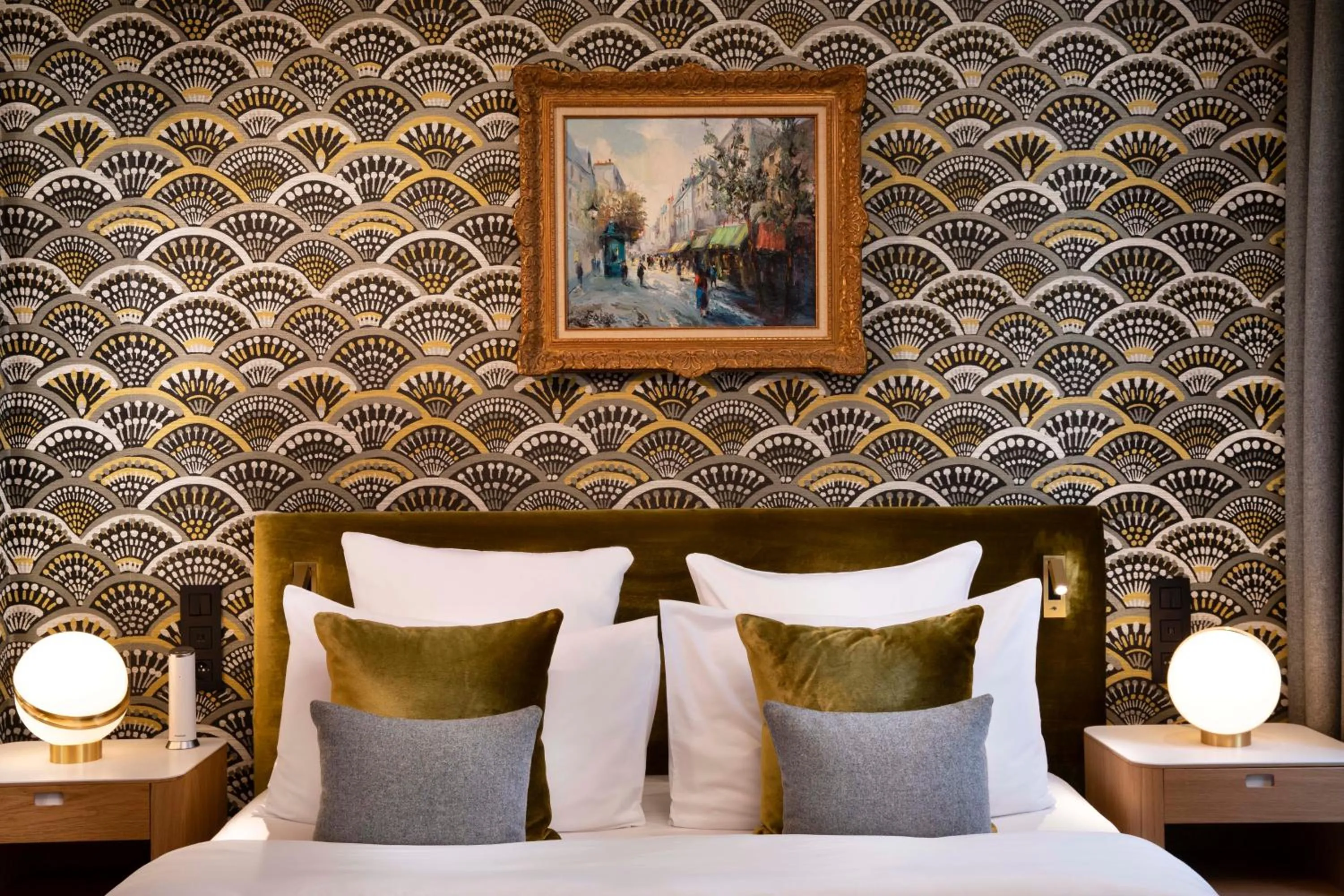 Bed in Hotel Pas De Calais