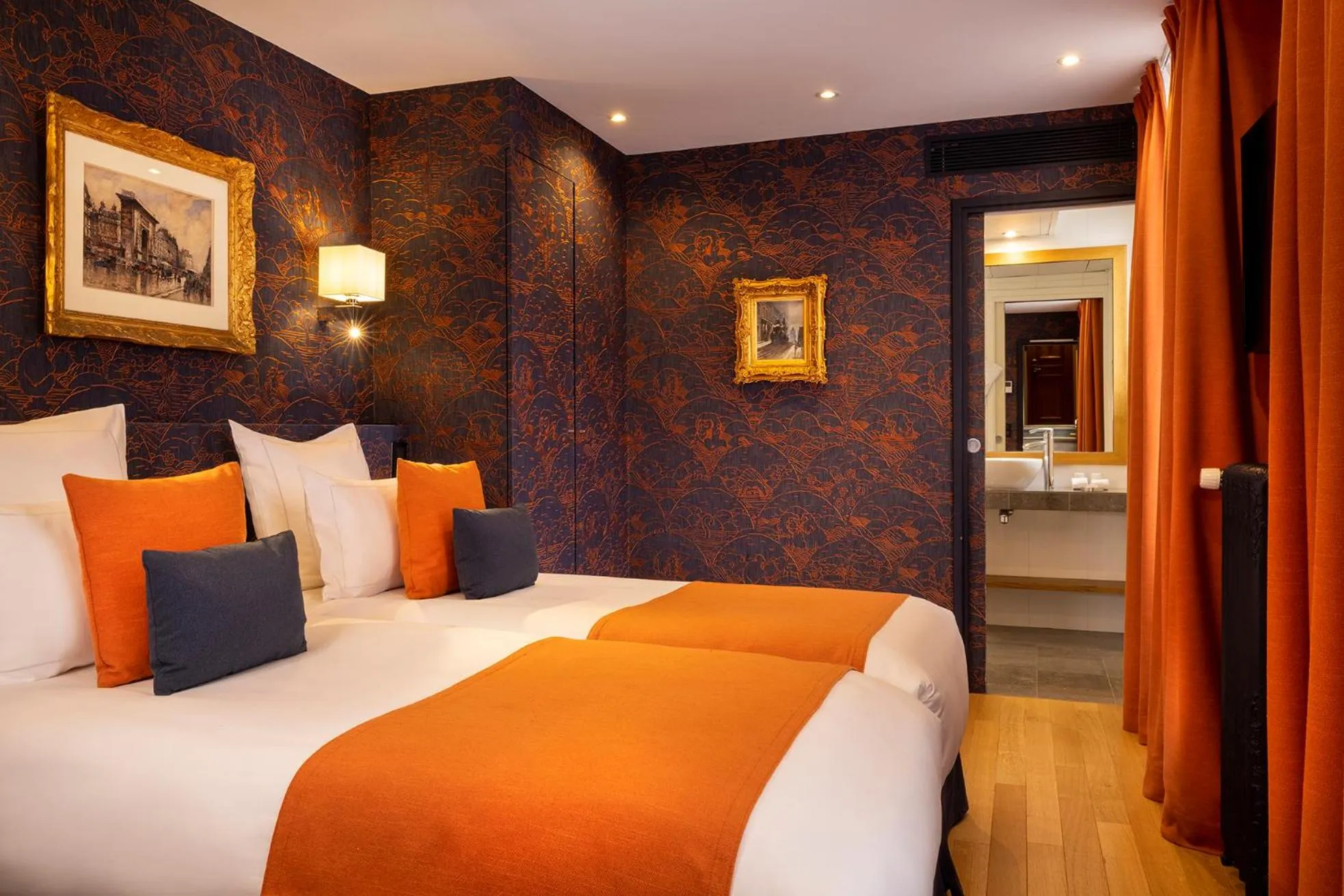 Bed in Hotel Pas De Calais