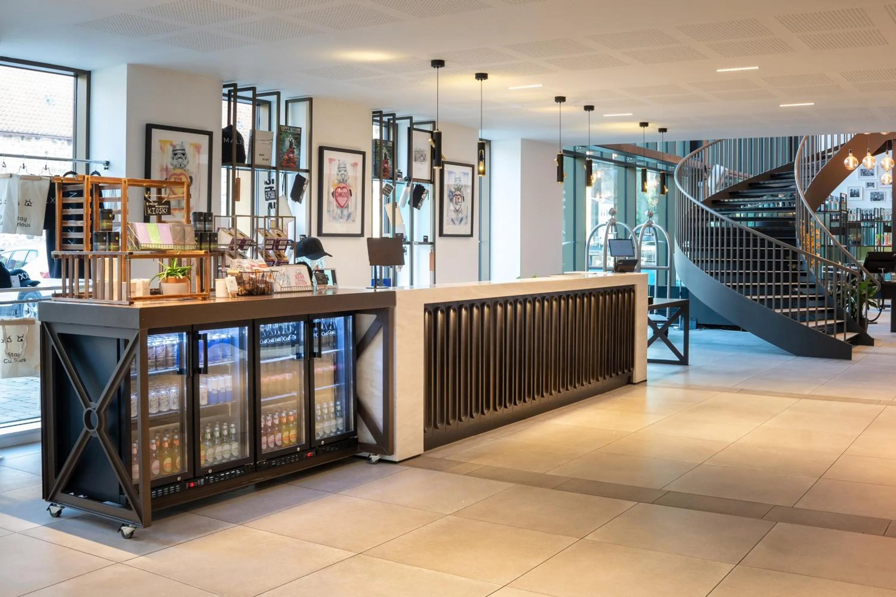 Lobby or reception in INNSiDE by Meliá Newcastle