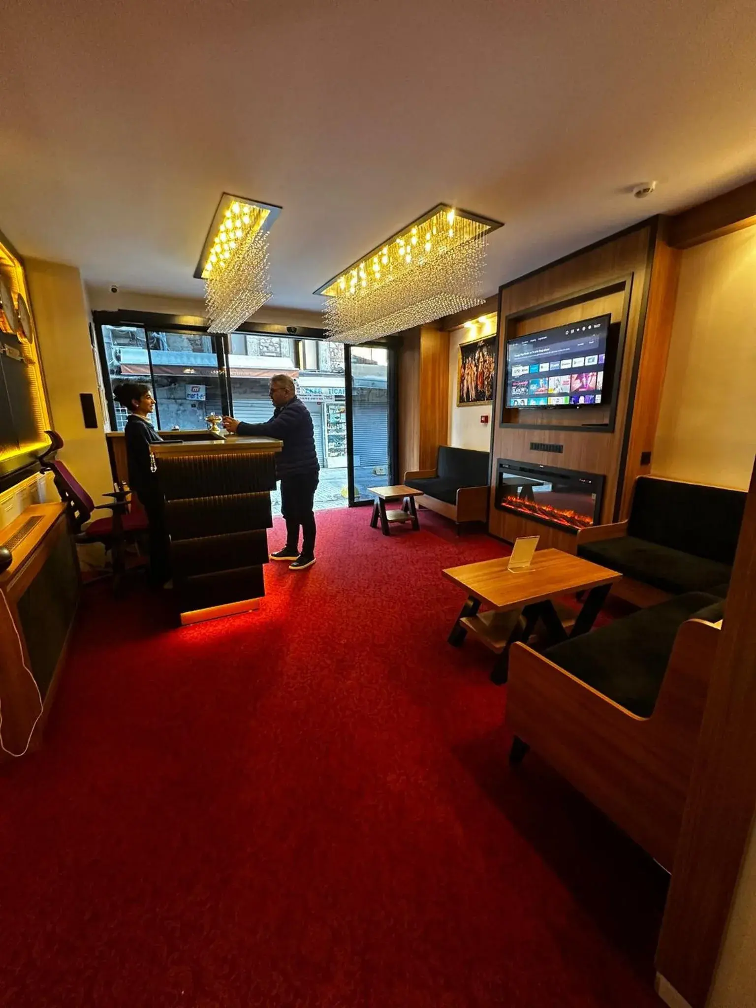 Lobby or reception in Blueway Hotel Istanbul Bakırköy City Center Lobby or reception in Blueway Hotel Istanbul Bakırköy City Center