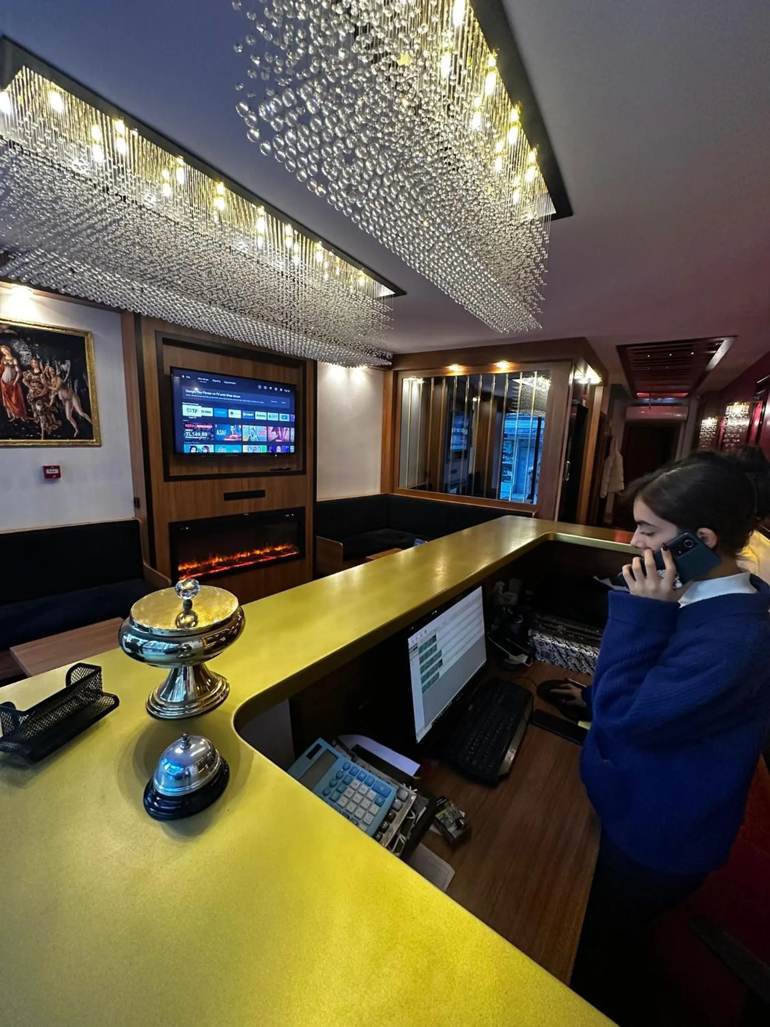 Lobby or reception in Blueway Hotel Istanbul Bakırköy City Center