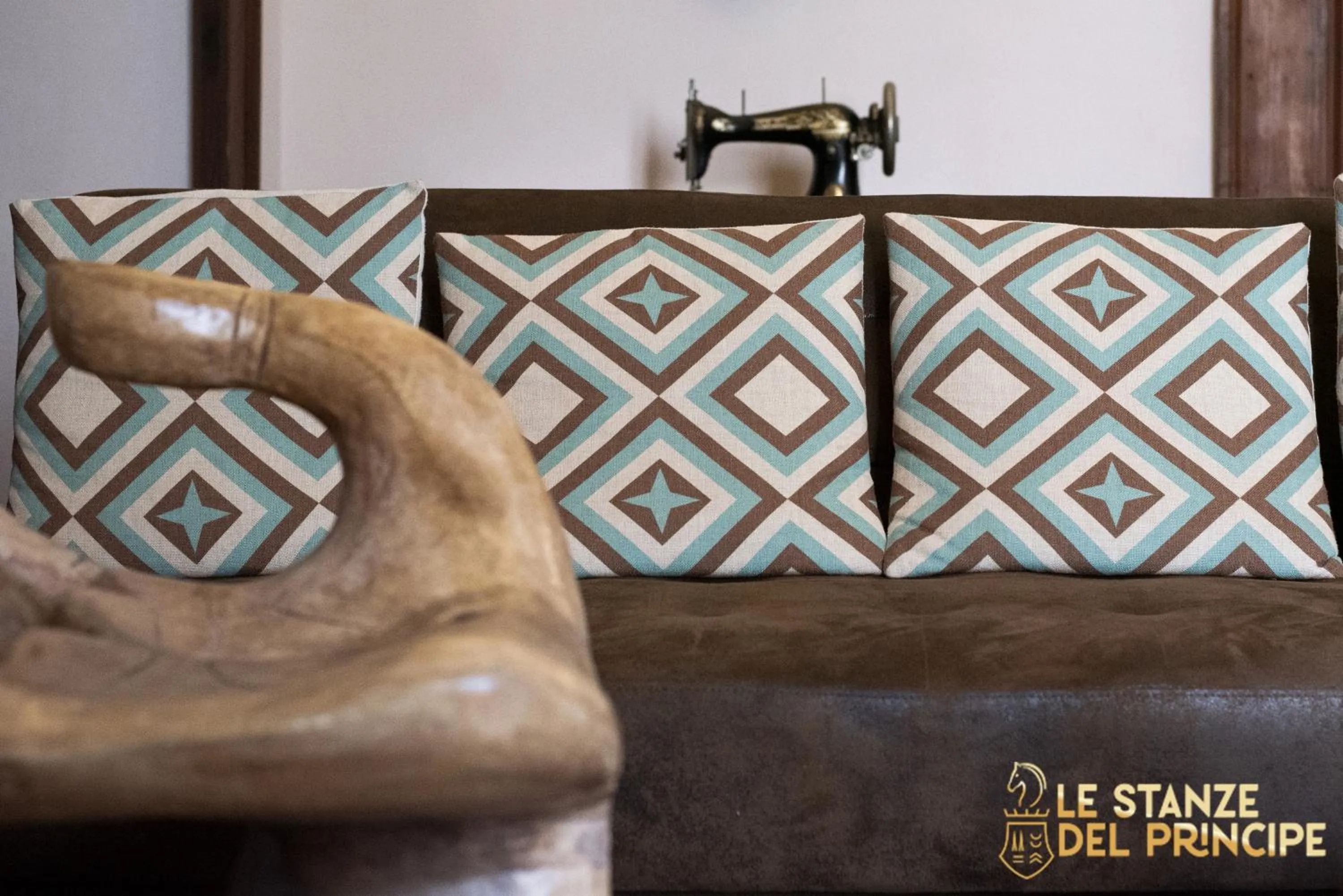 Living room in Le Stanze del Principe