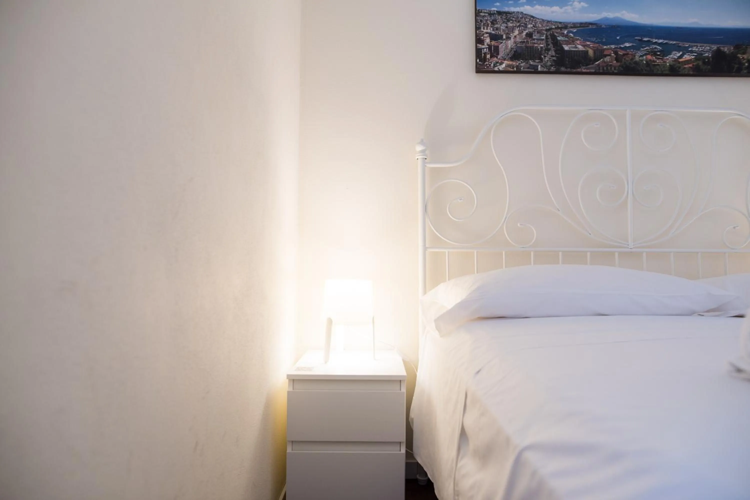 Decorative detail, Bed in Le Stanze del Principe