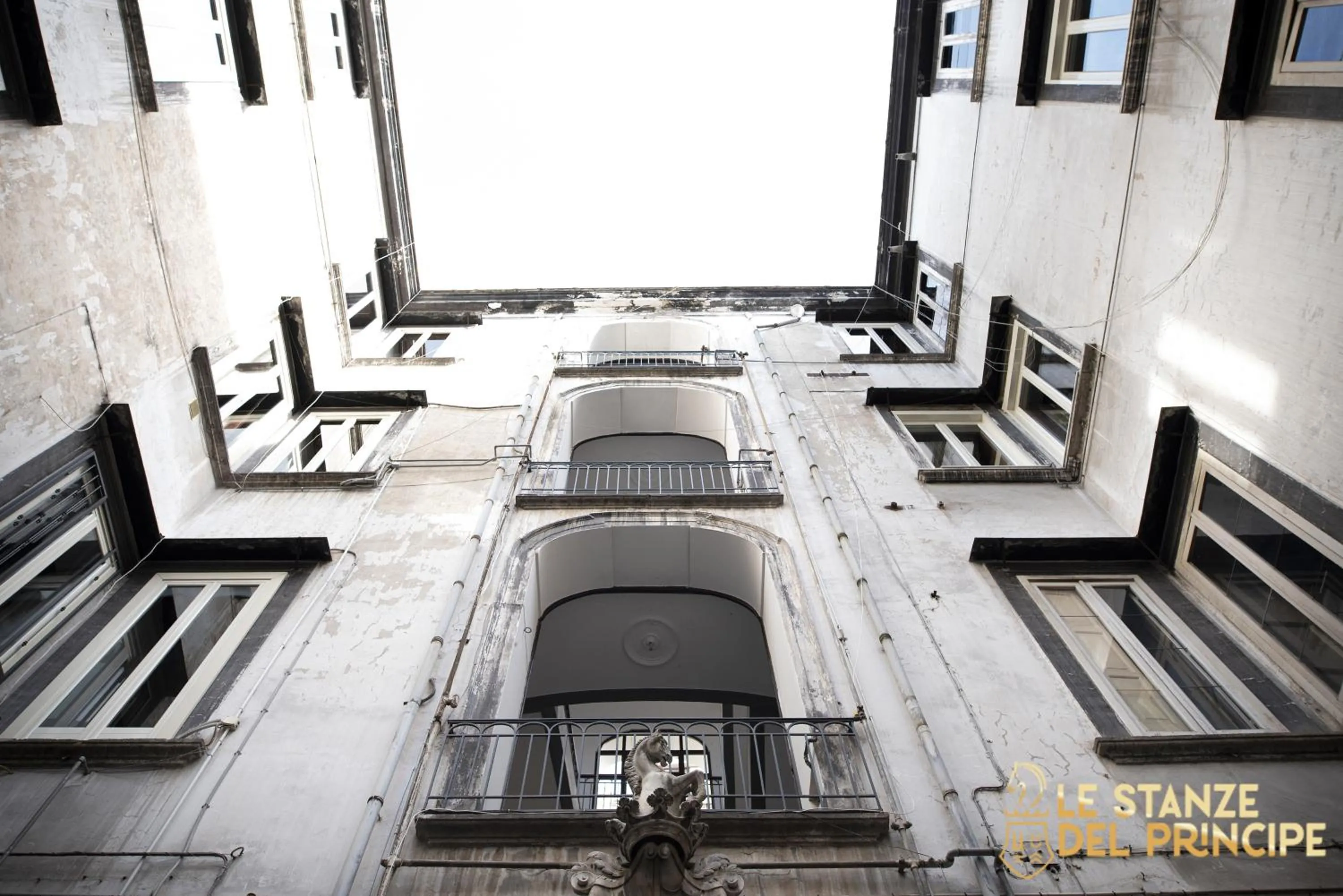 Decorative detail in Le Stanze del Principe