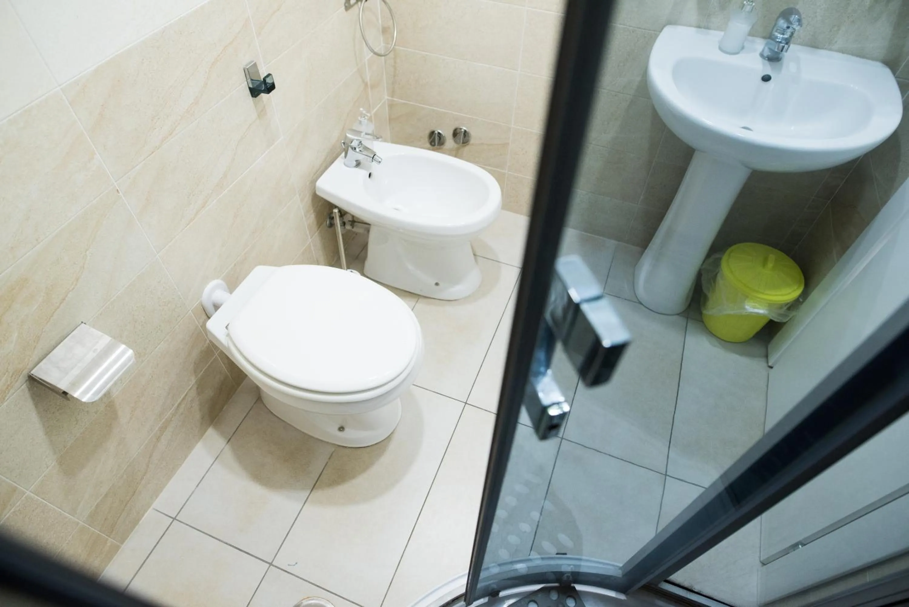 Shower in Le Stanze del Principe