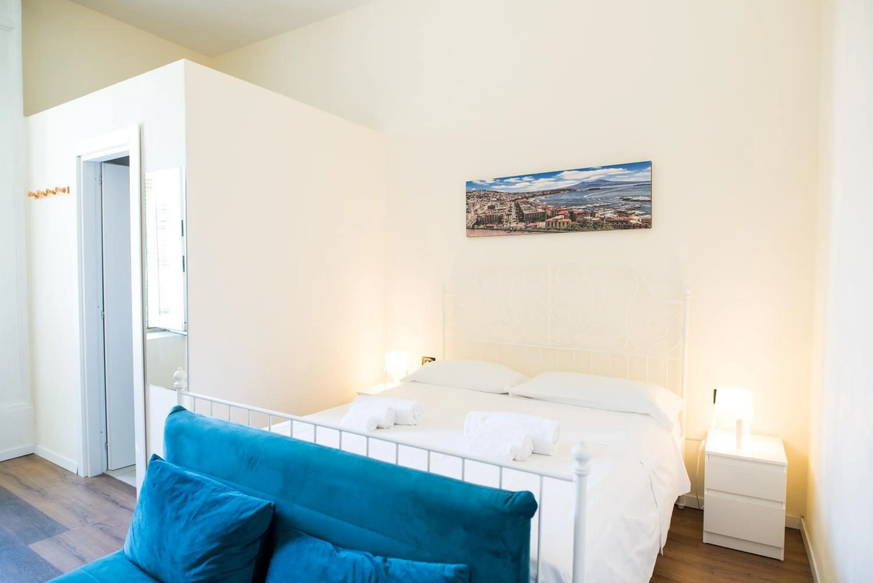 View (from property/room), Bed in Le Stanze del Principe