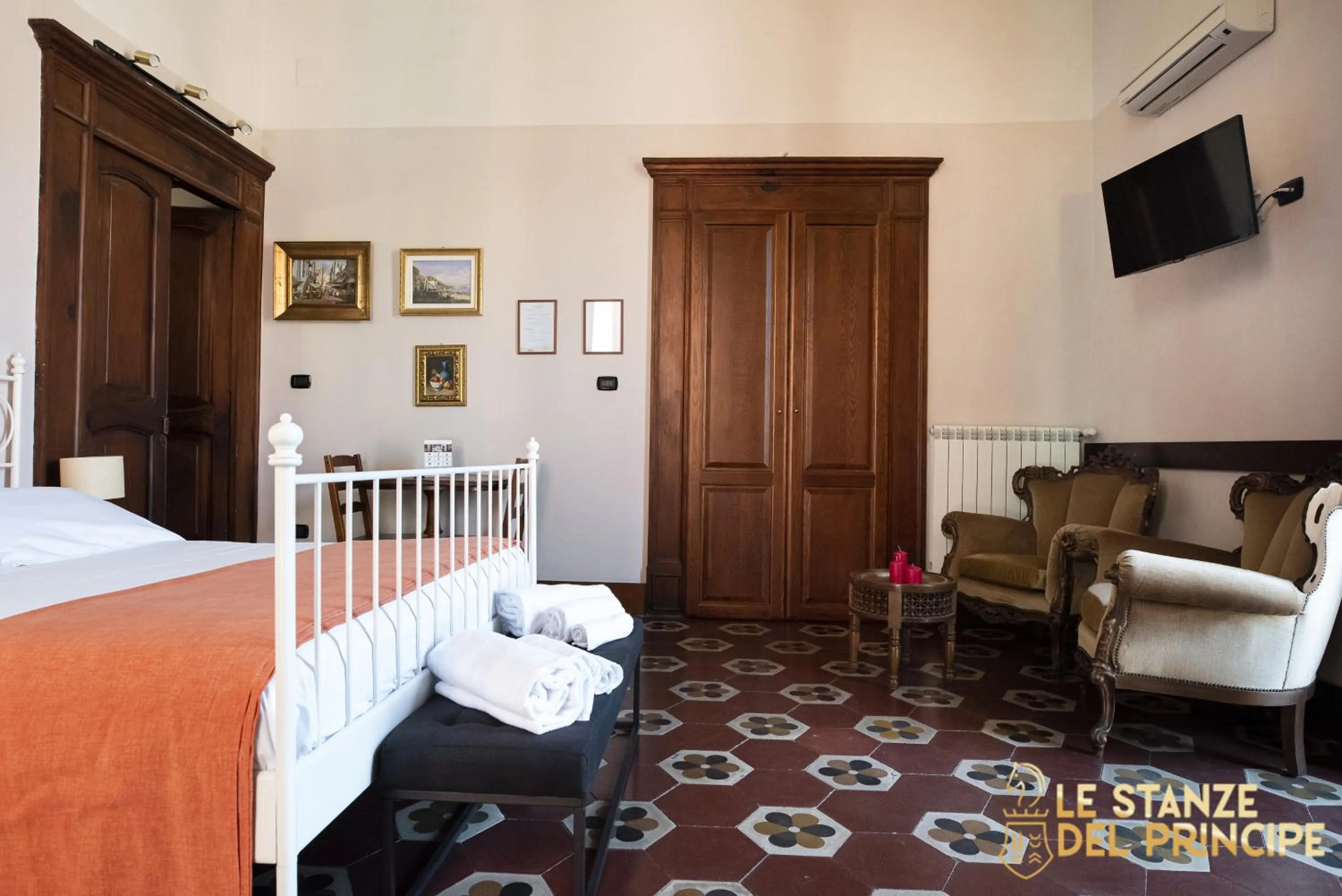 Bed in Le Stanze del Principe