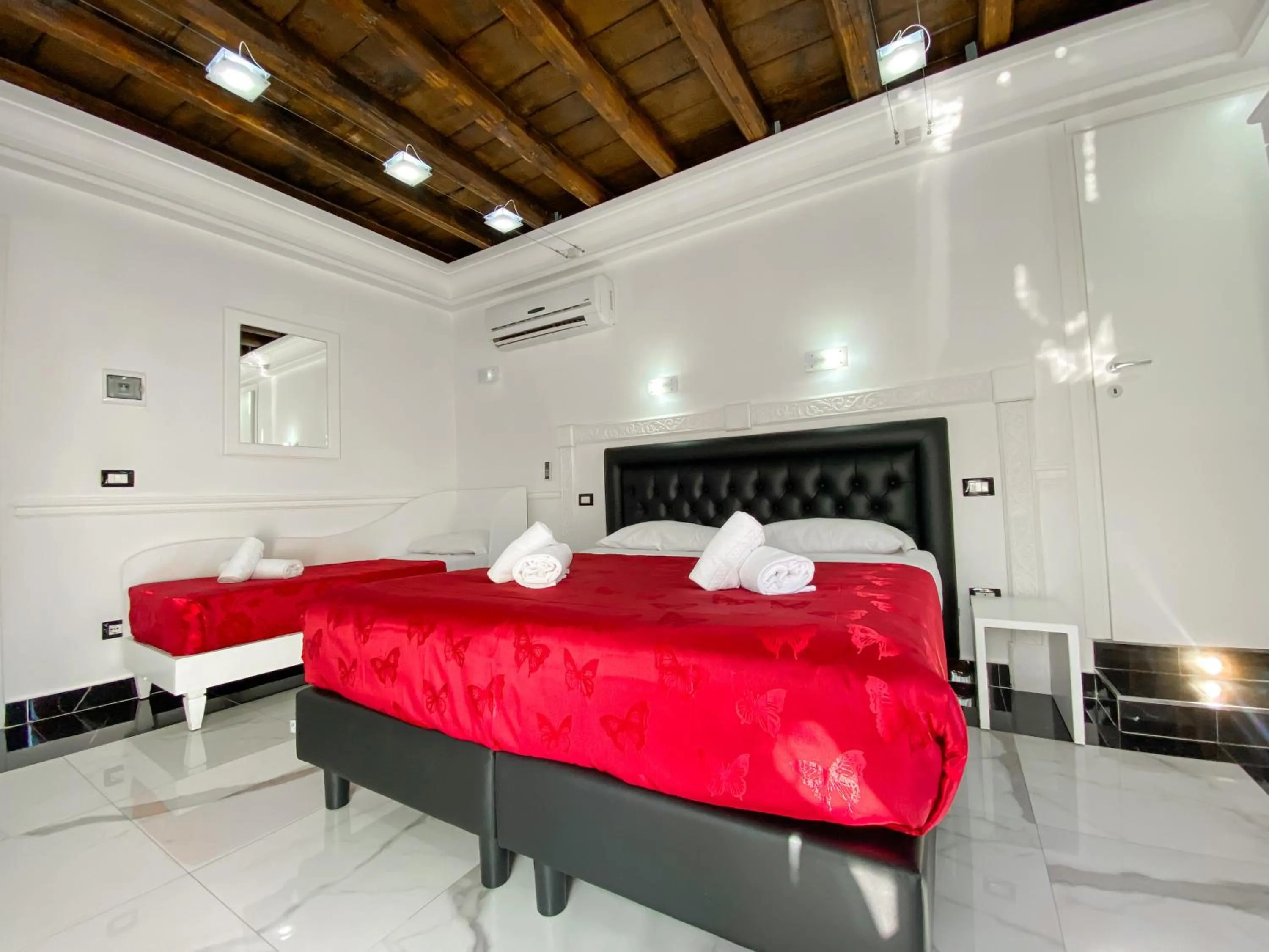 Bedroom, Bed in Relais Parlamento