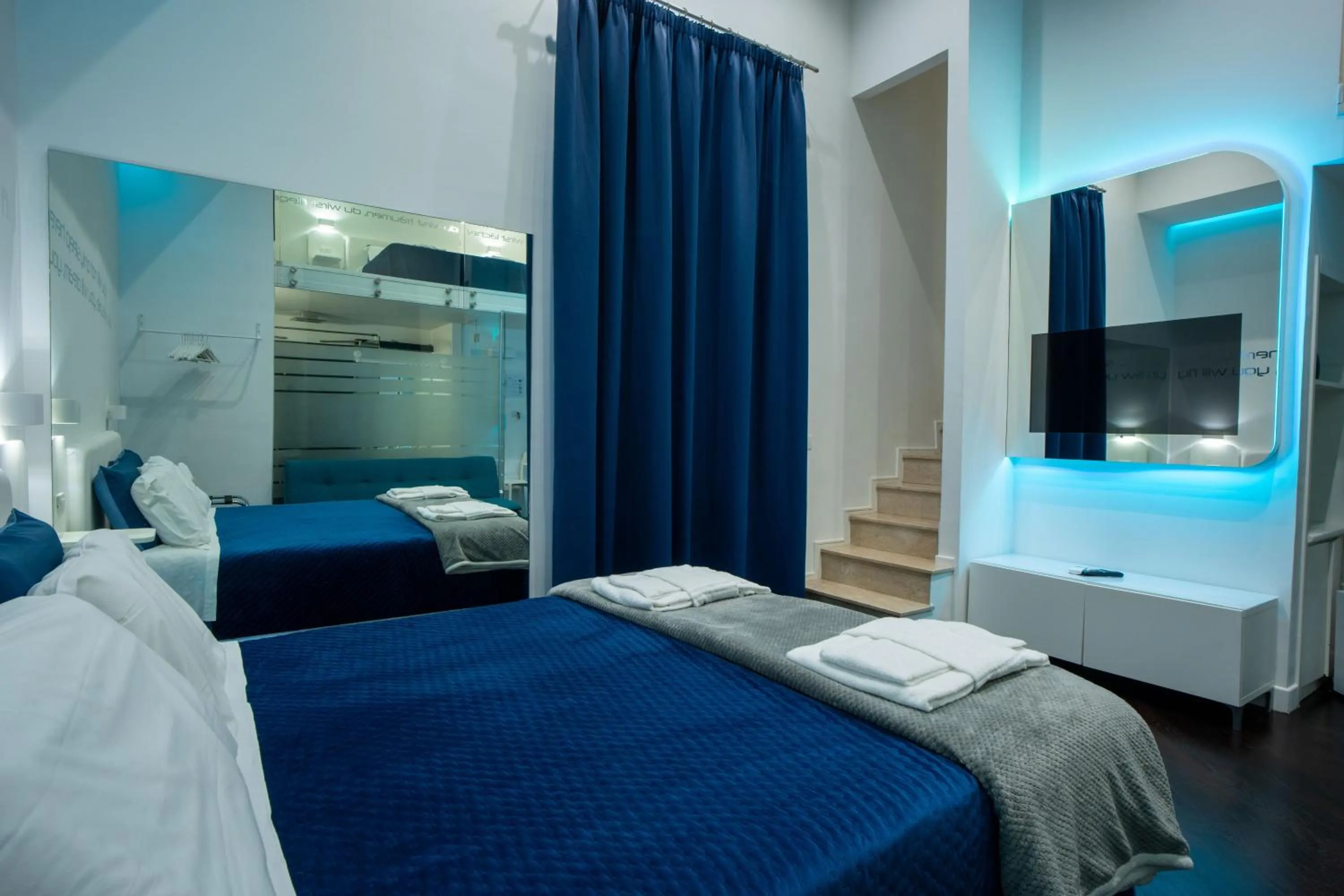 Bed in Skyhouse Duomo