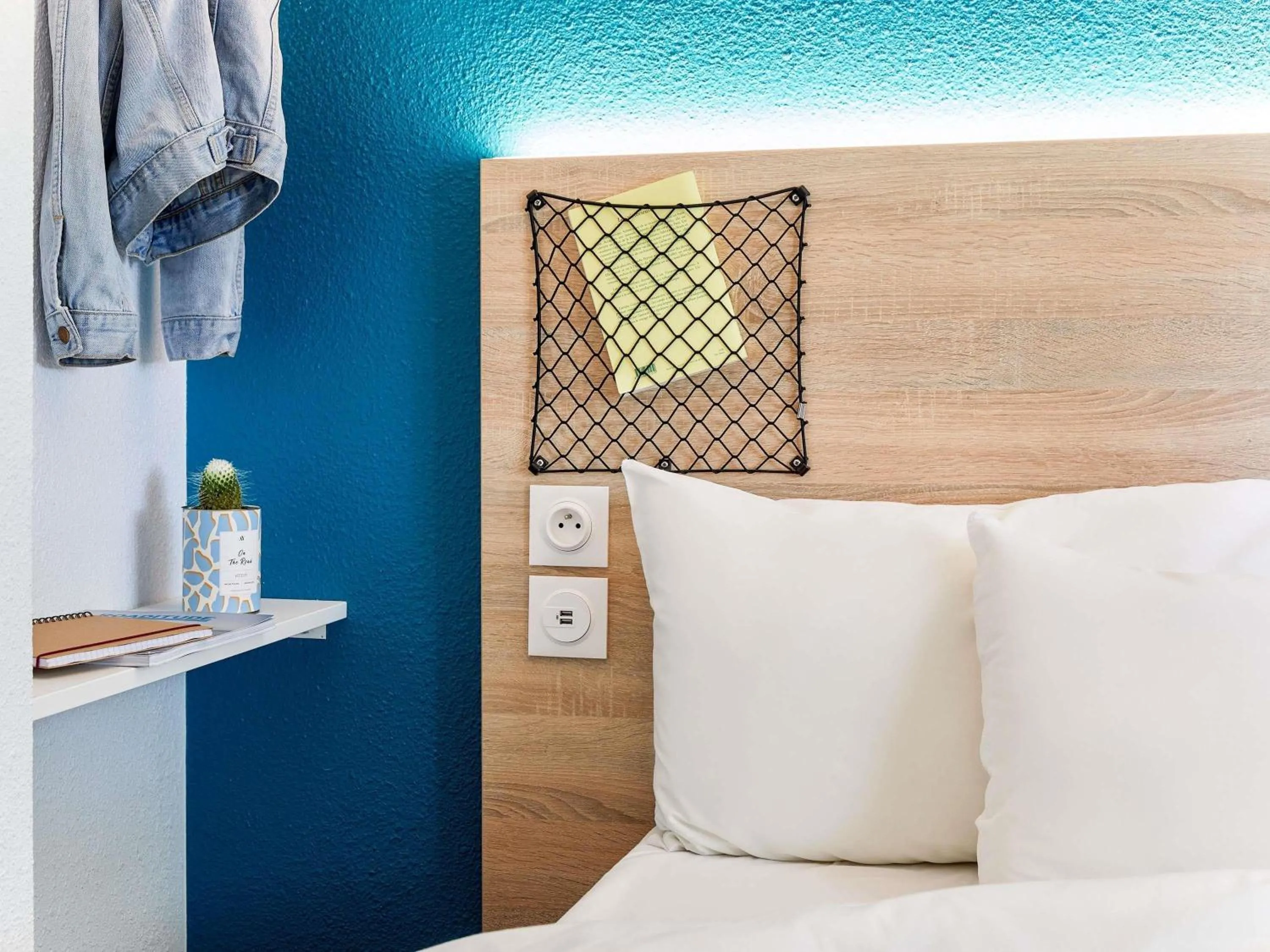 Bedroom, Bed in hotelF1 Avignon Centre Courtine gare TGV