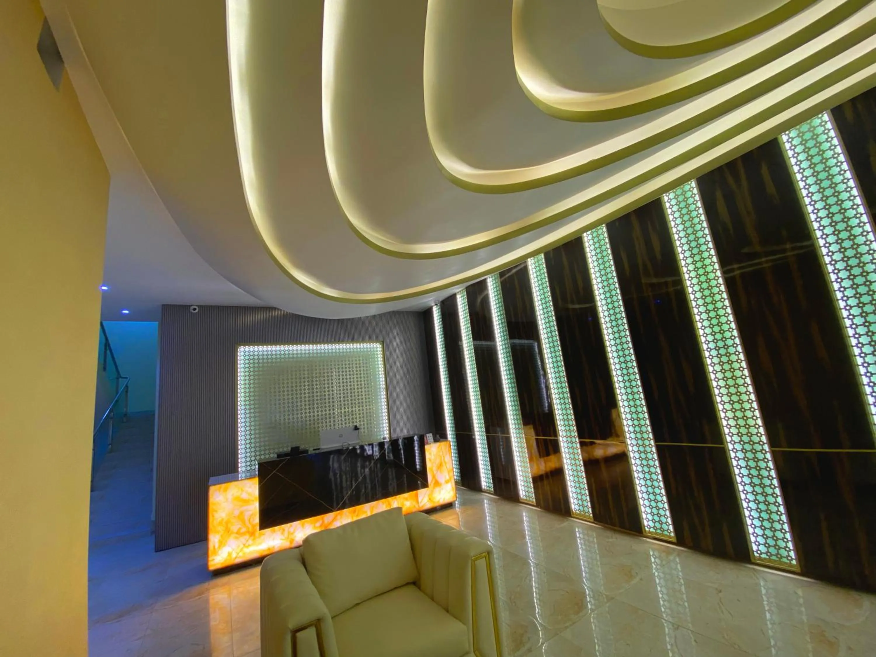 Lobby or reception in Hotel Valentino