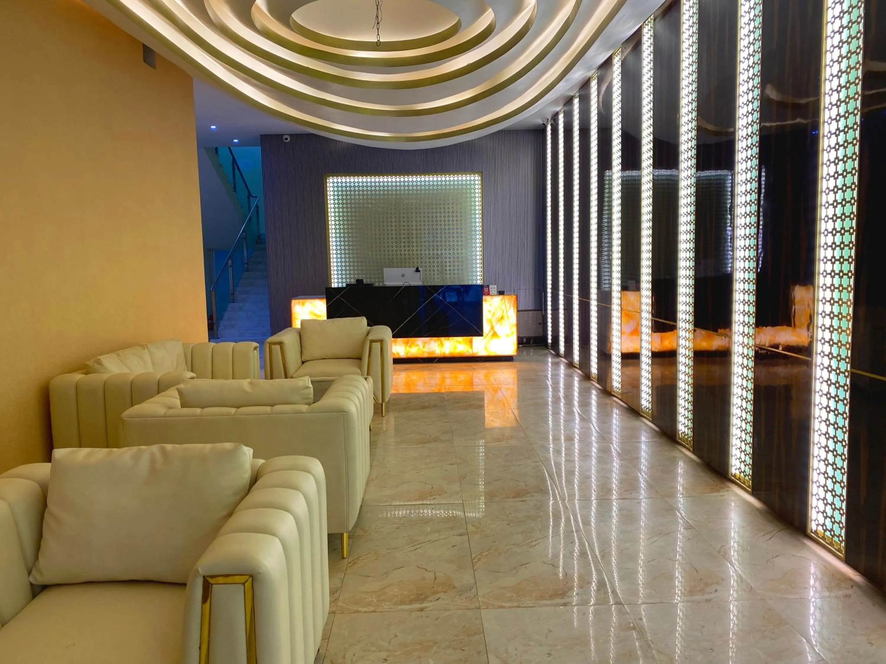 Lobby or reception in Hotel Valentino