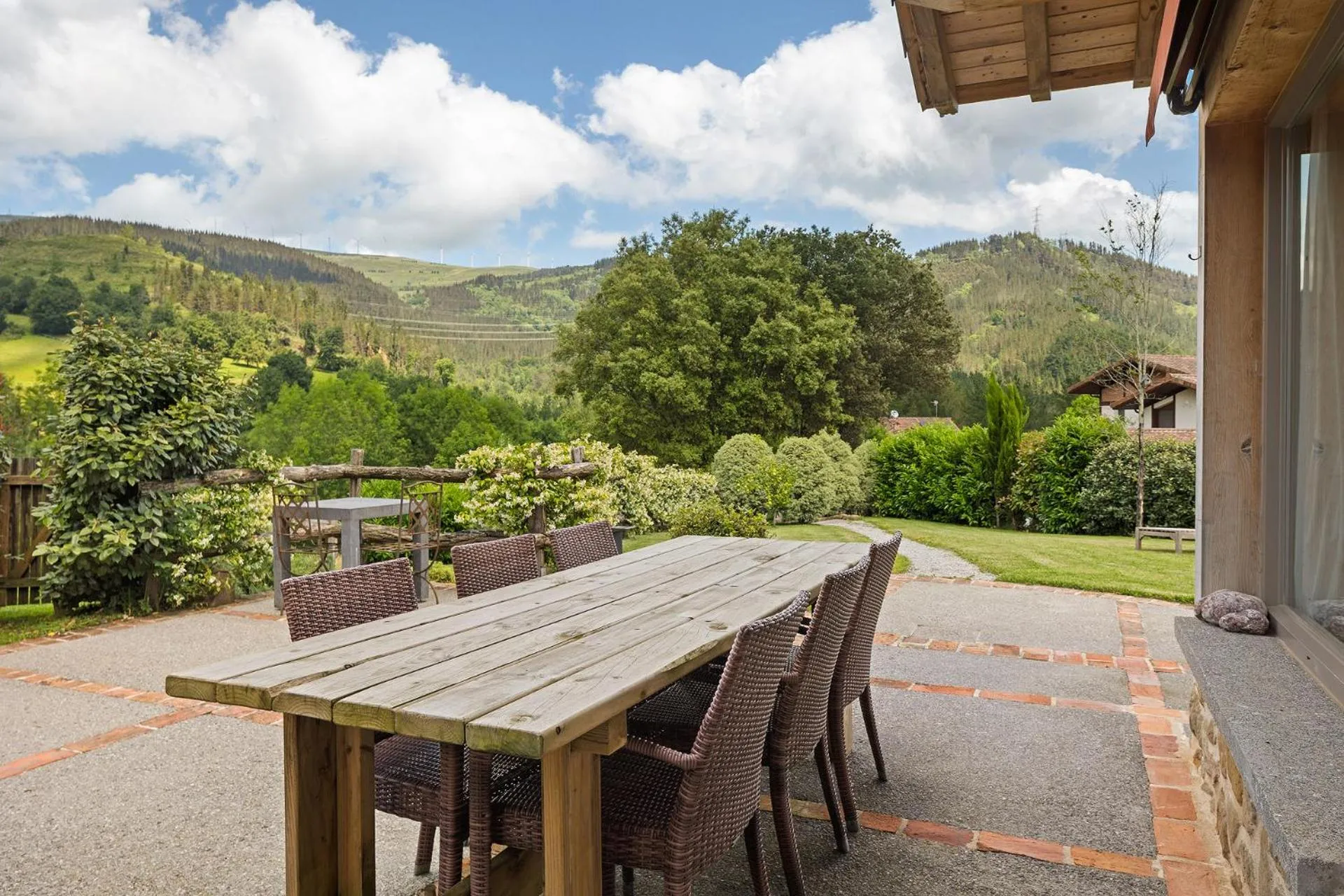 Natural landscape in OAR Cottage