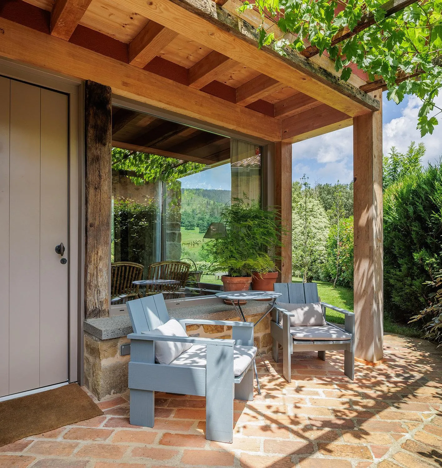 Garden in OAR Cottage