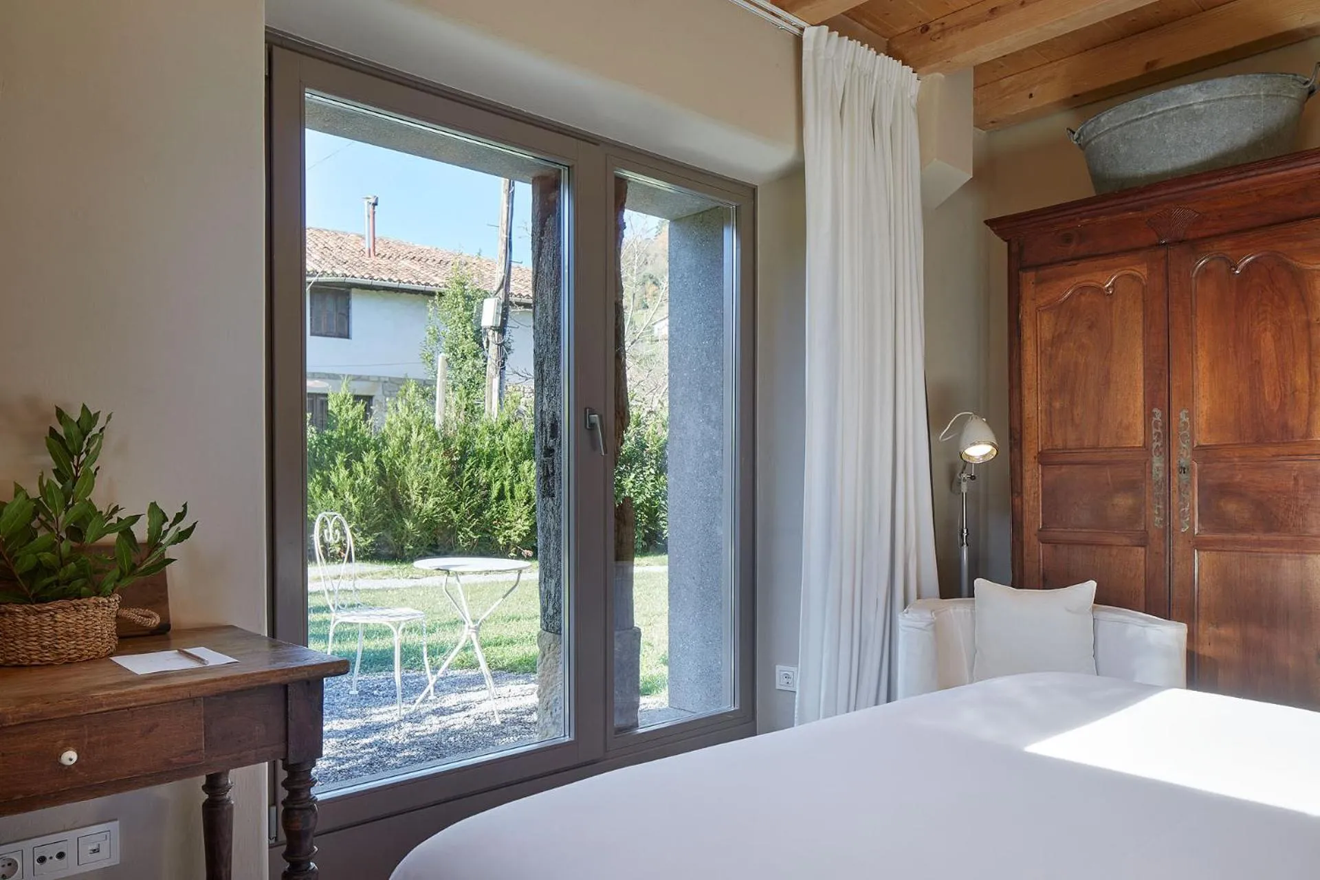 Bed in OAR Cottage