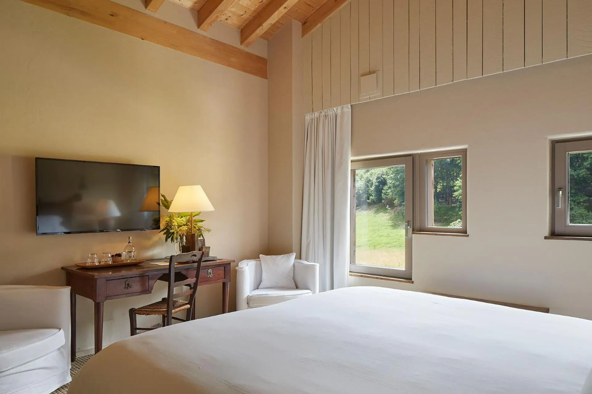 Bed in OAR Cottage