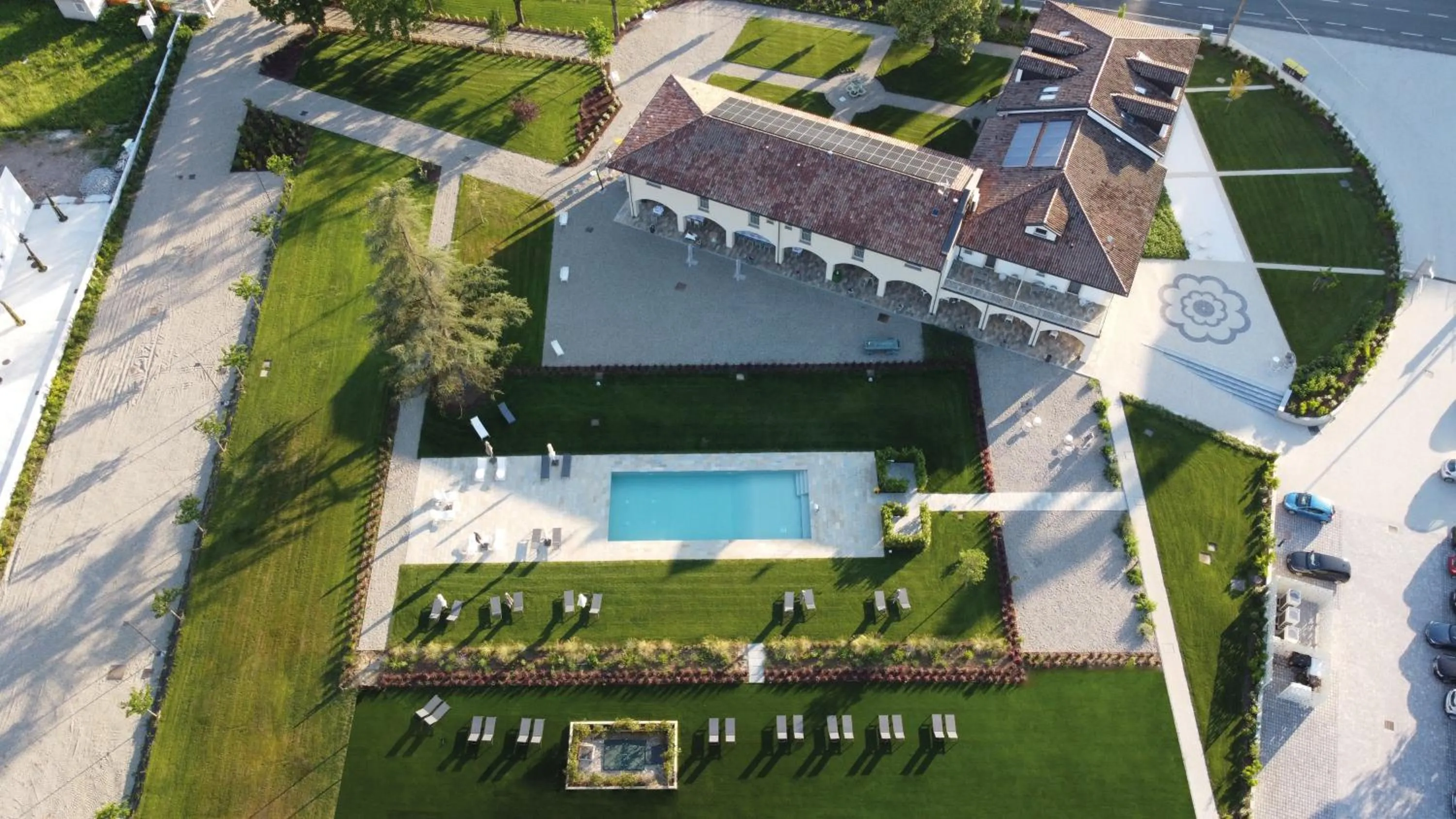 Bird's eye view in L'aja della Mirusina - Piedmont Resort Monferrato Langhe
