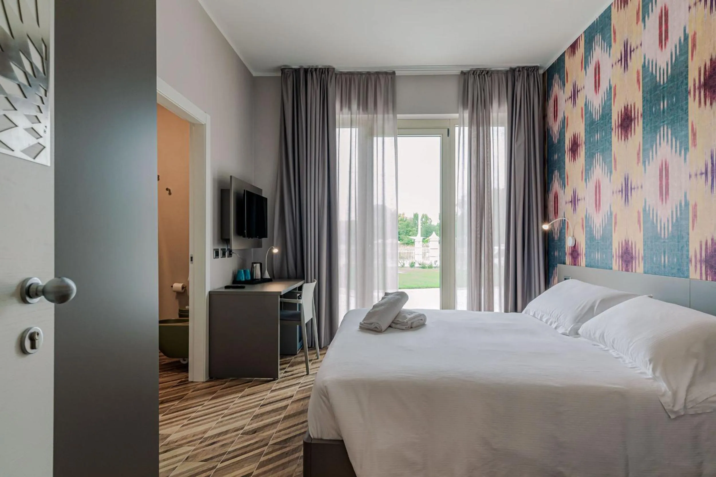 Bedroom, Bed in L'aja della Mirusina - Piedmont Resort Monferrato Langhe