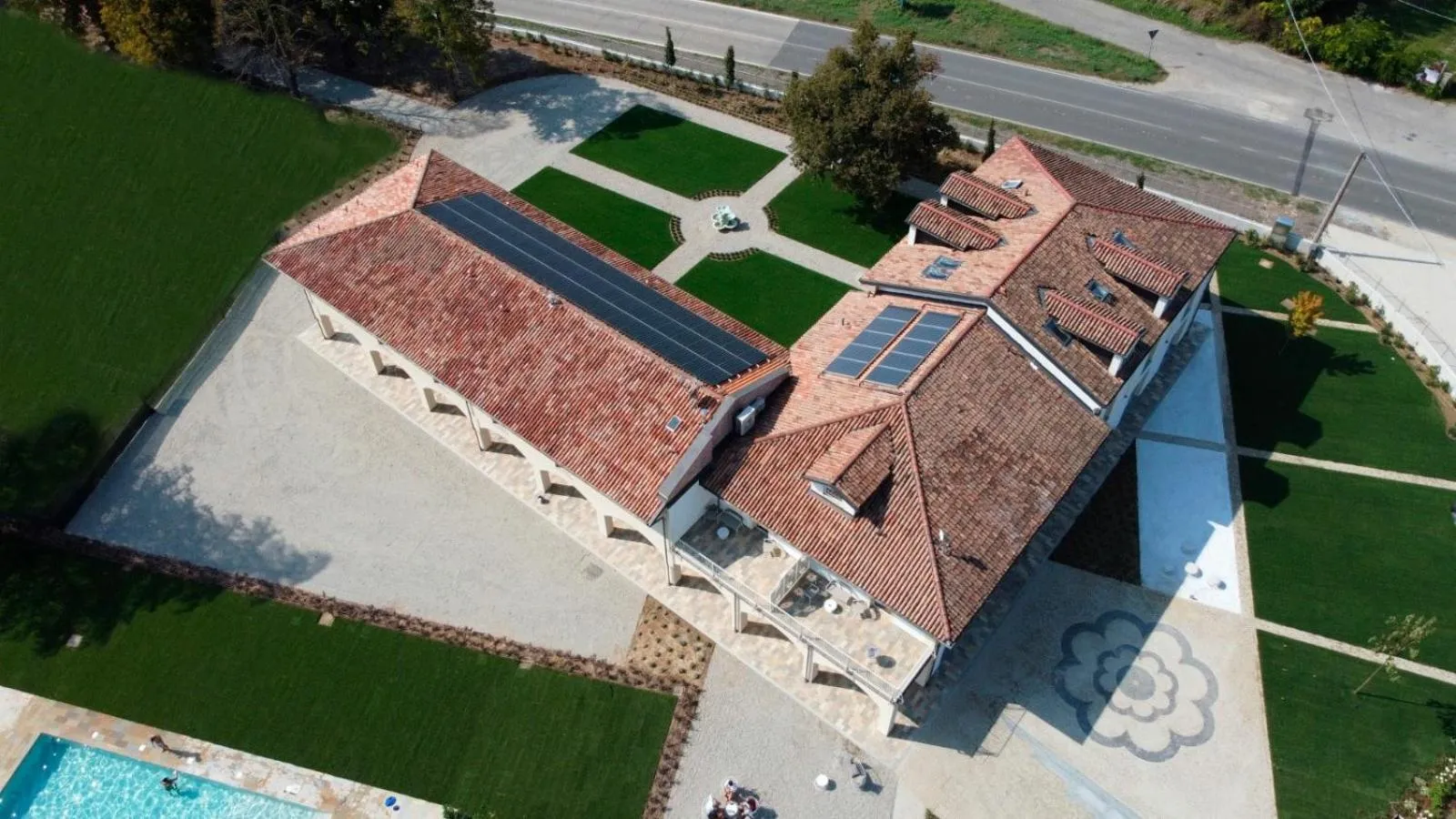 Bird's eye view in L'aja della Mirusina - Piedmont Resort Monferrato Langhe