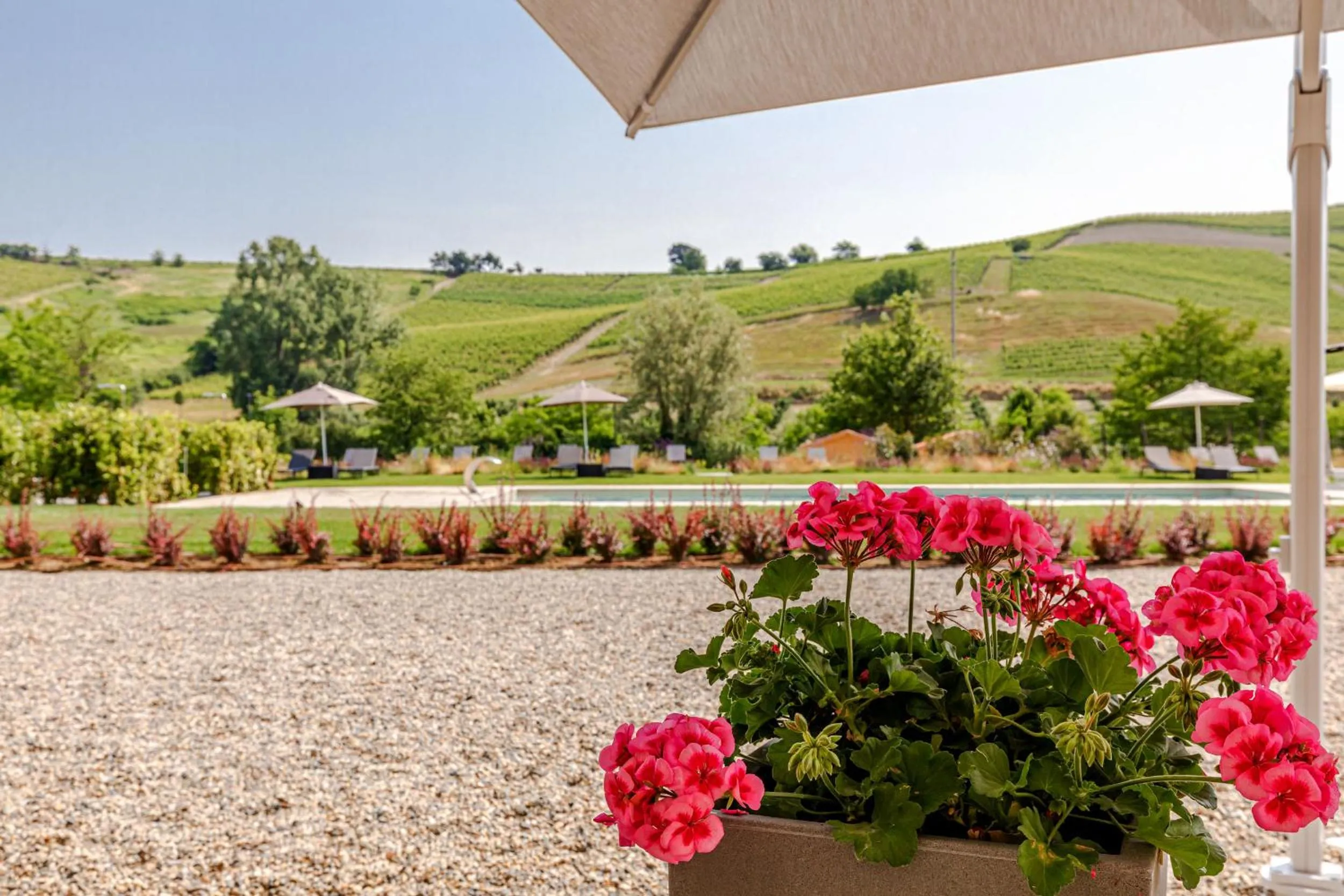 Garden view in L'aja della Mirusina - Piedmont Resort Monferrato Langhe