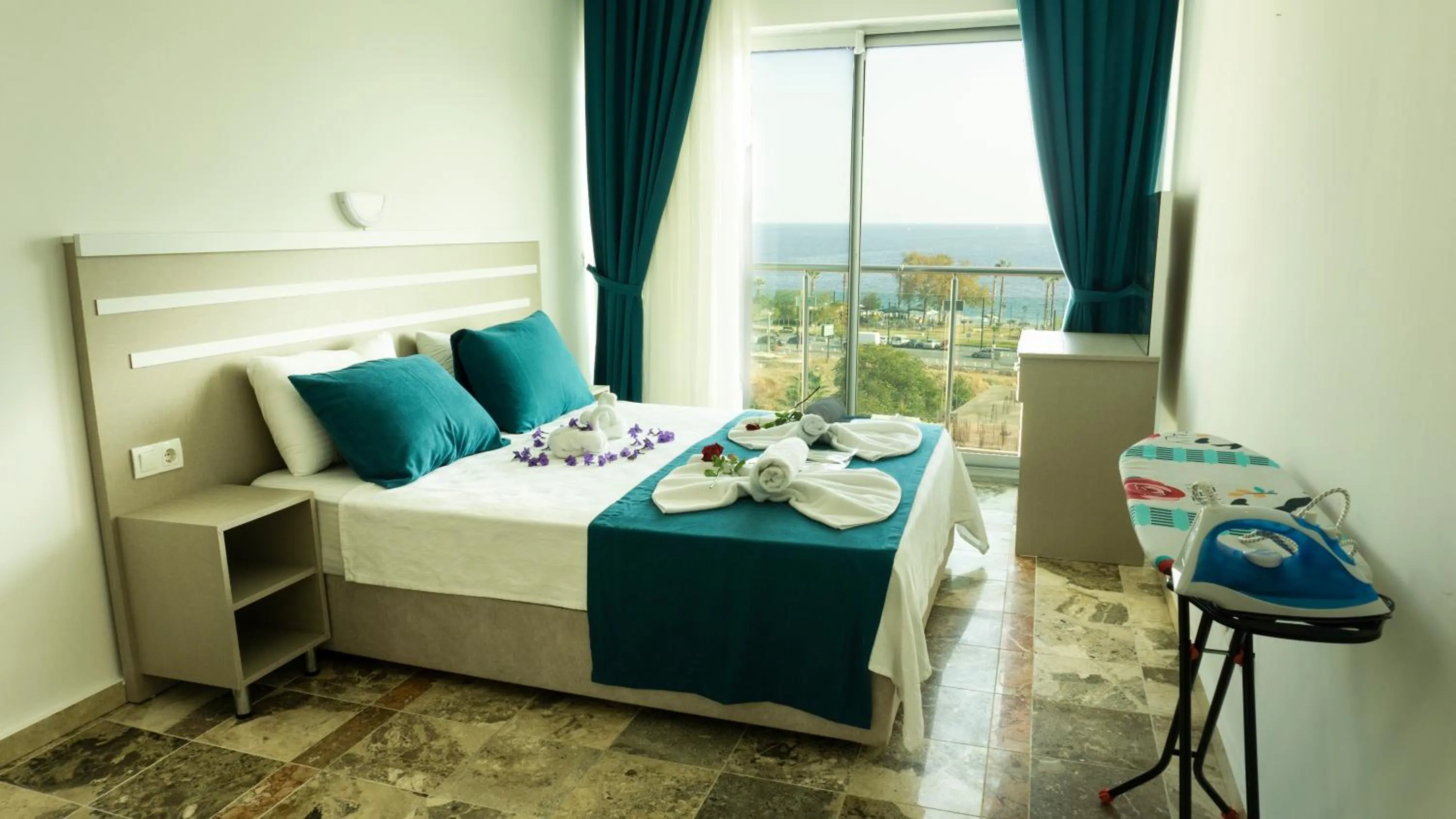 Bed in Yelken Apart Hotel