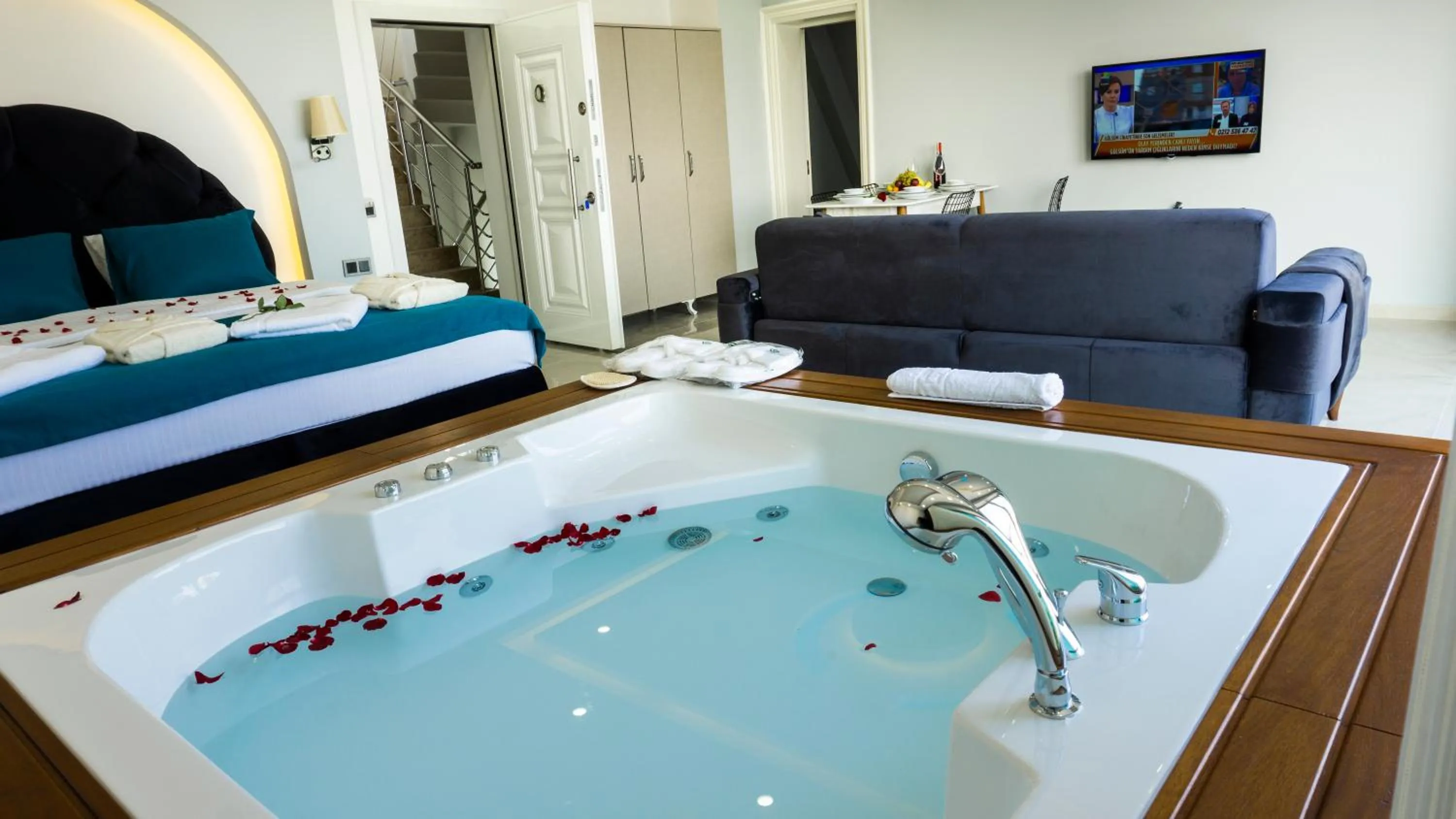 Bed in Yelken Apart Hotel