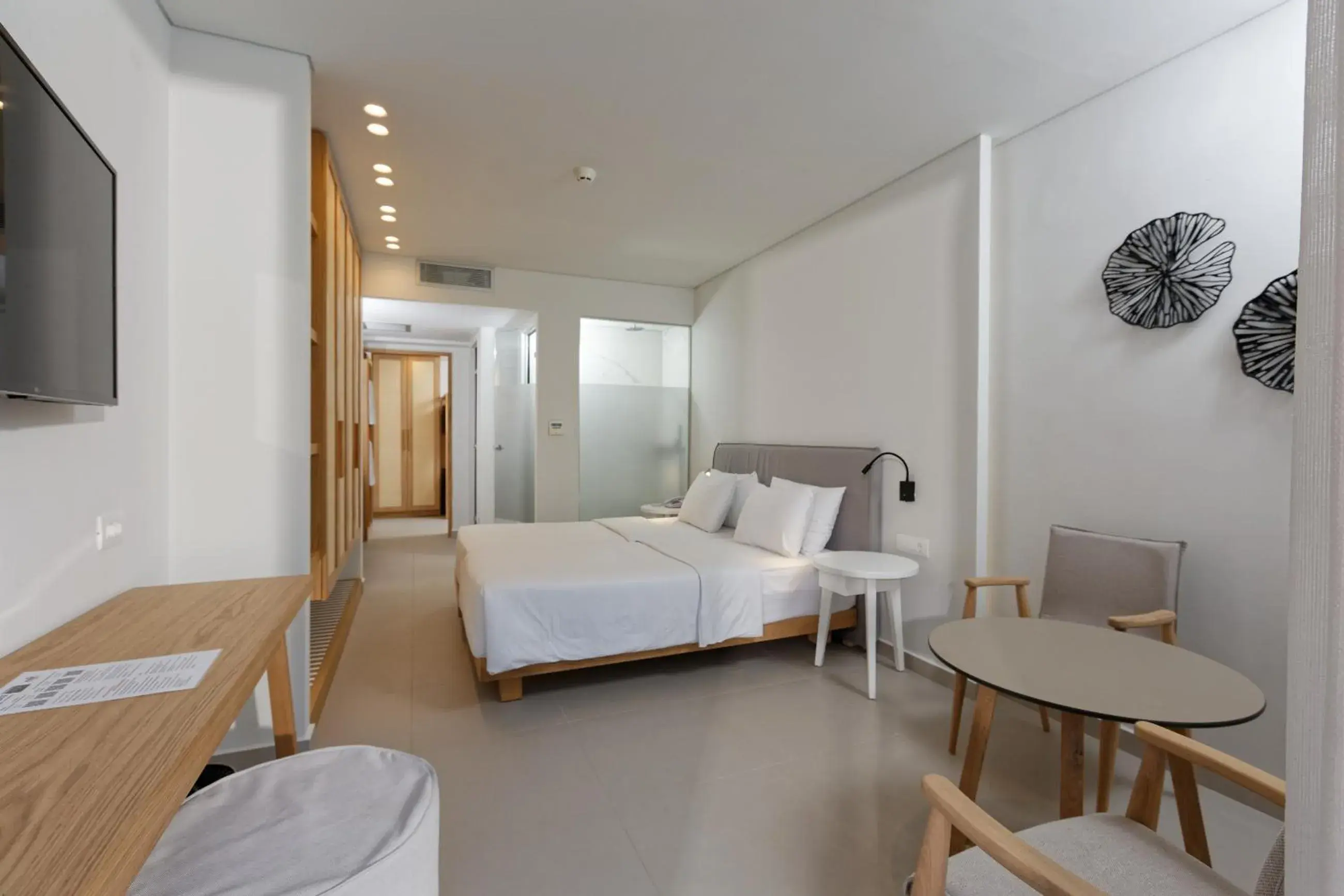 Bed in Anissa Beach Hotel Bed in Anissa Beach Hotel