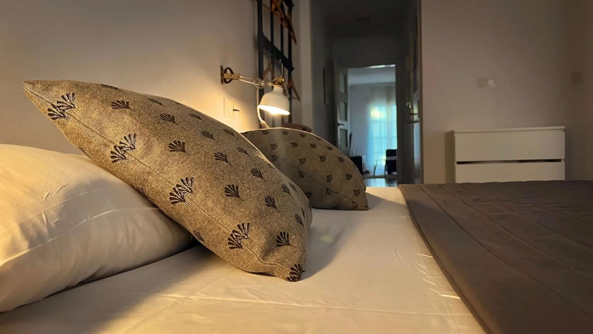 Bed in Mush Rooms Apartments