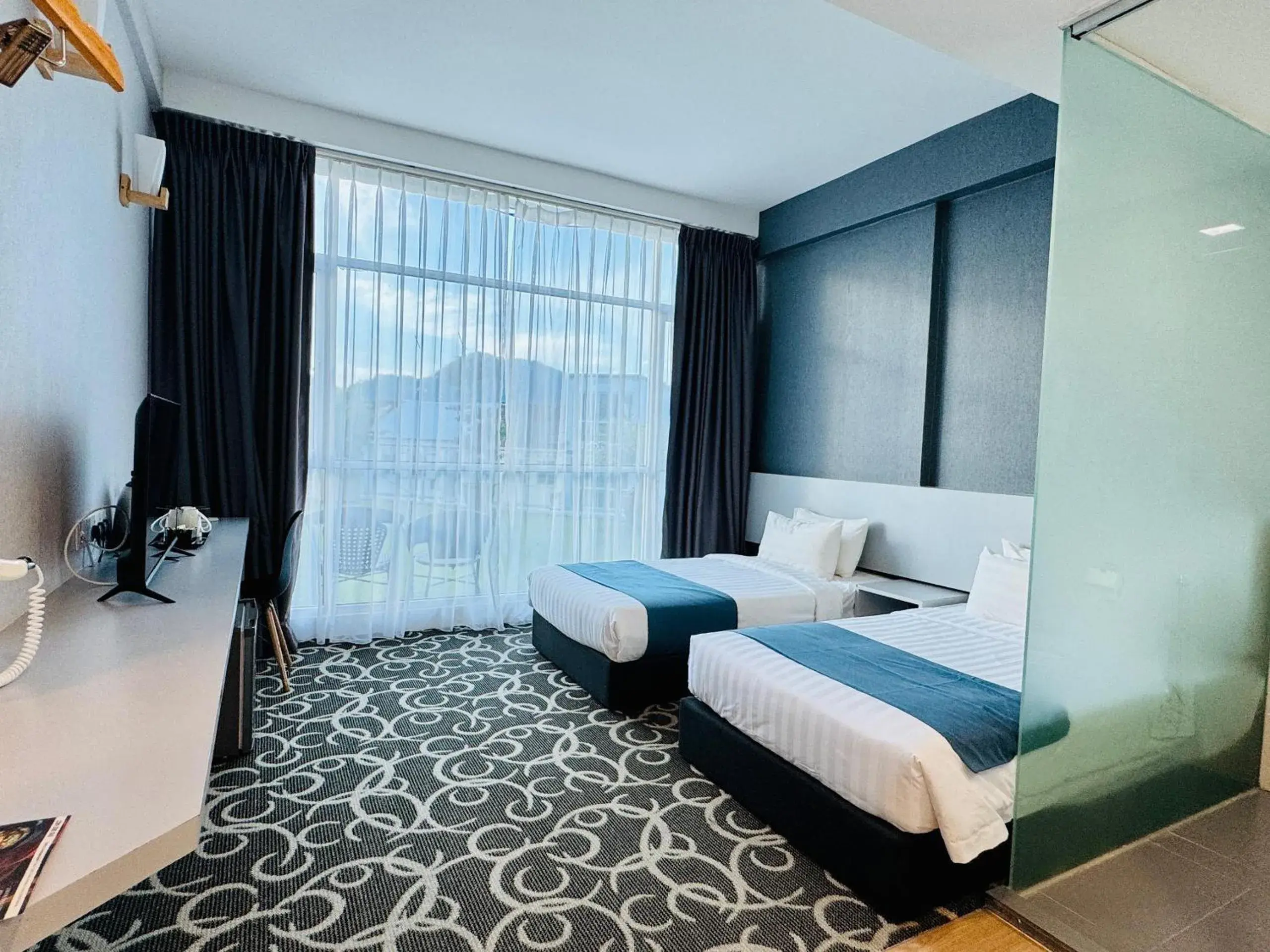 Twin Room with Balcony in Kingston Hotel 13 - Penang Hills formerly known as Deview Hotel Twin Room with Balcony in Kingston Hotel 13 - Penang Hills formerly known as Deview Hotel