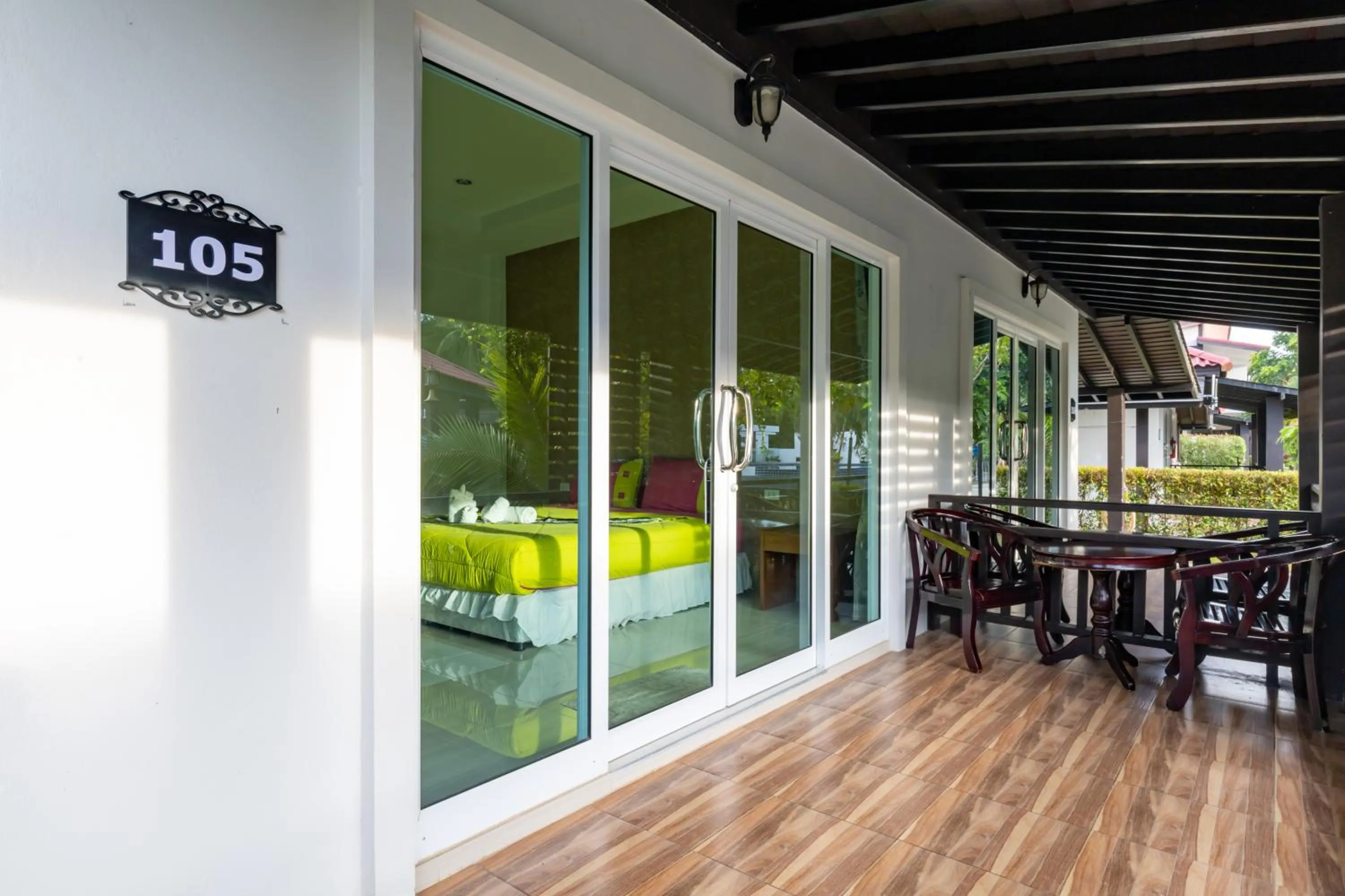 Patio in Nature Line Resort