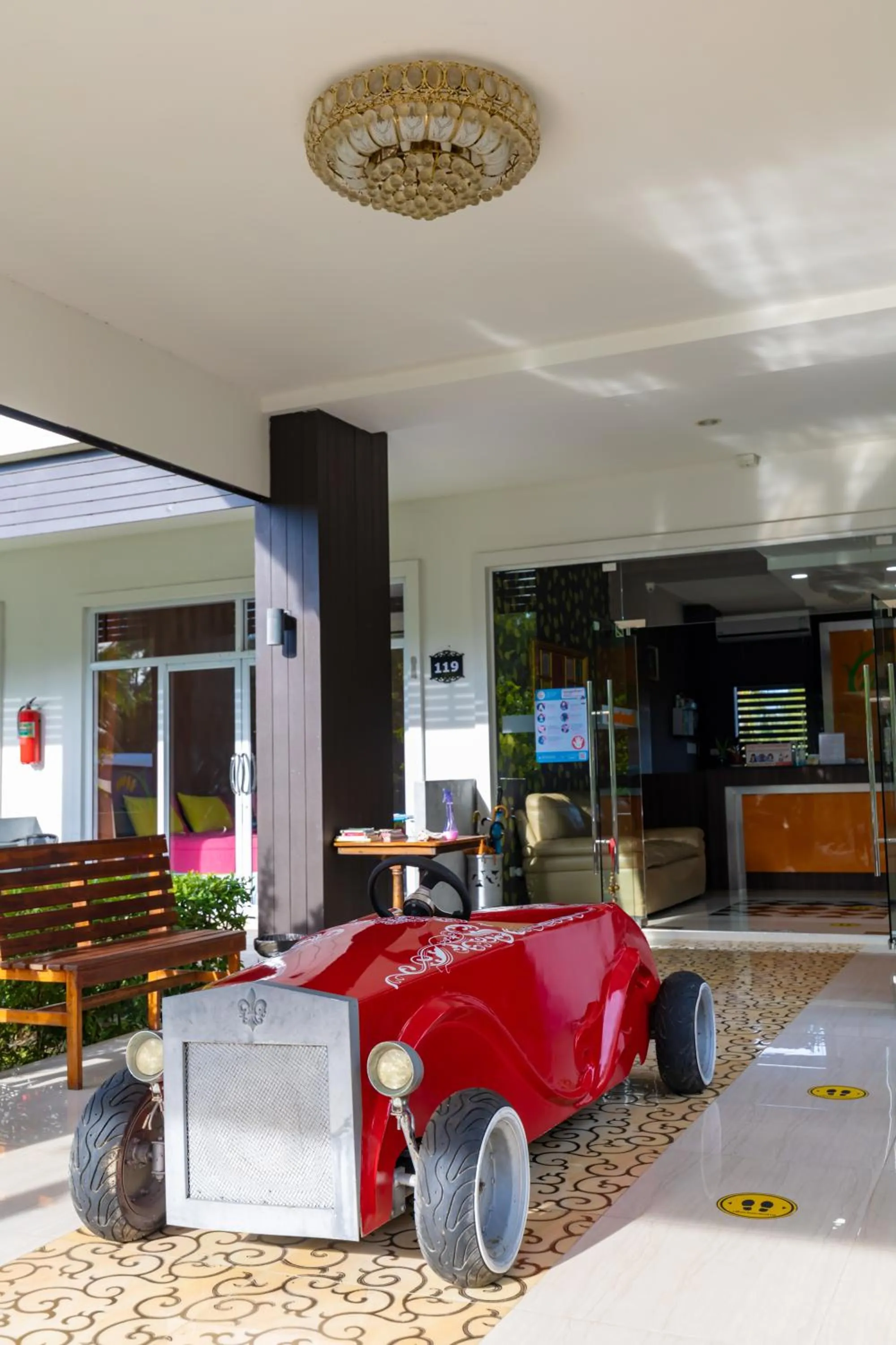 Lobby or reception in Nature Line Resort