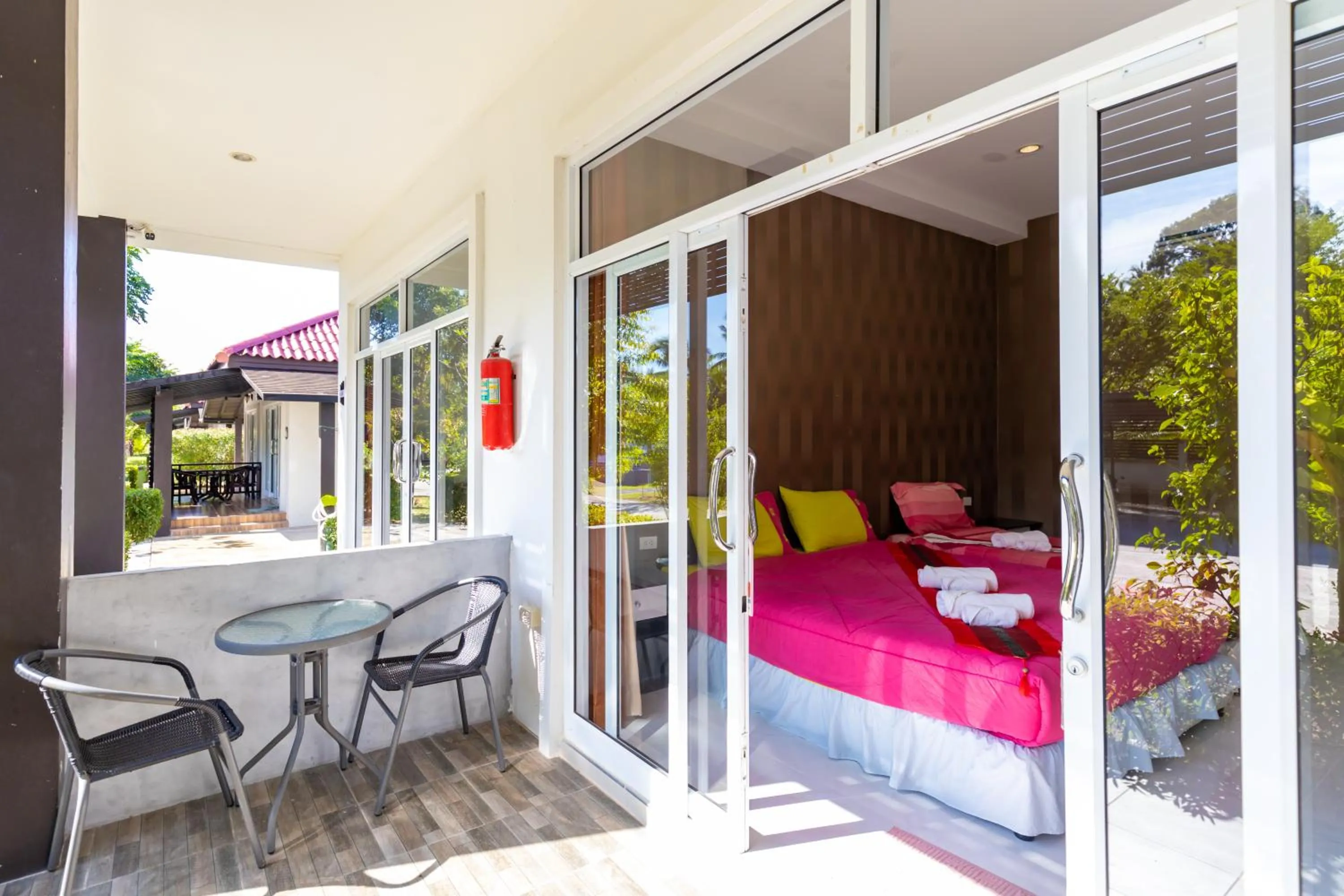 Patio in Nature Line Resort