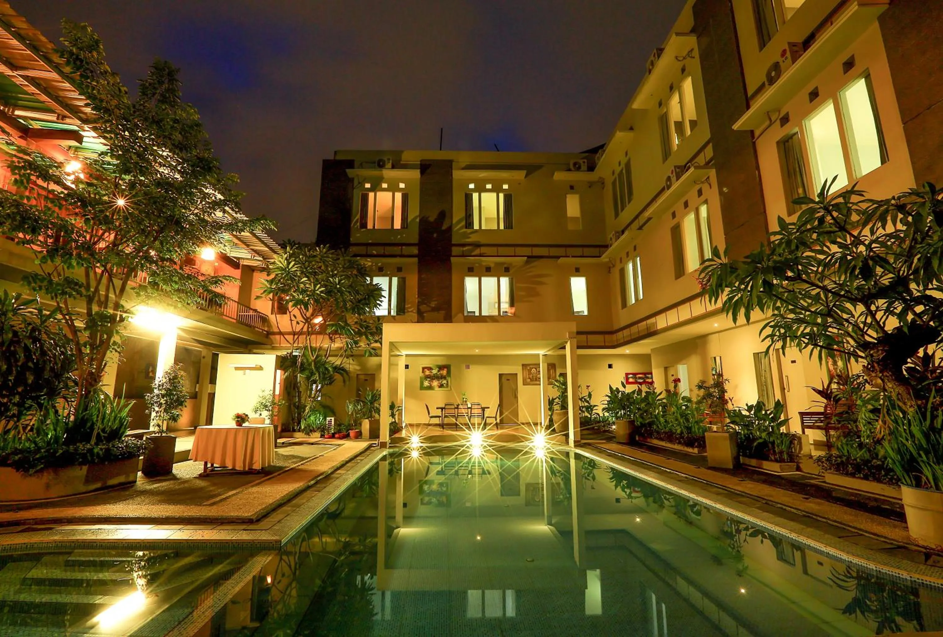 Property building in Bidari Hotel Lombok