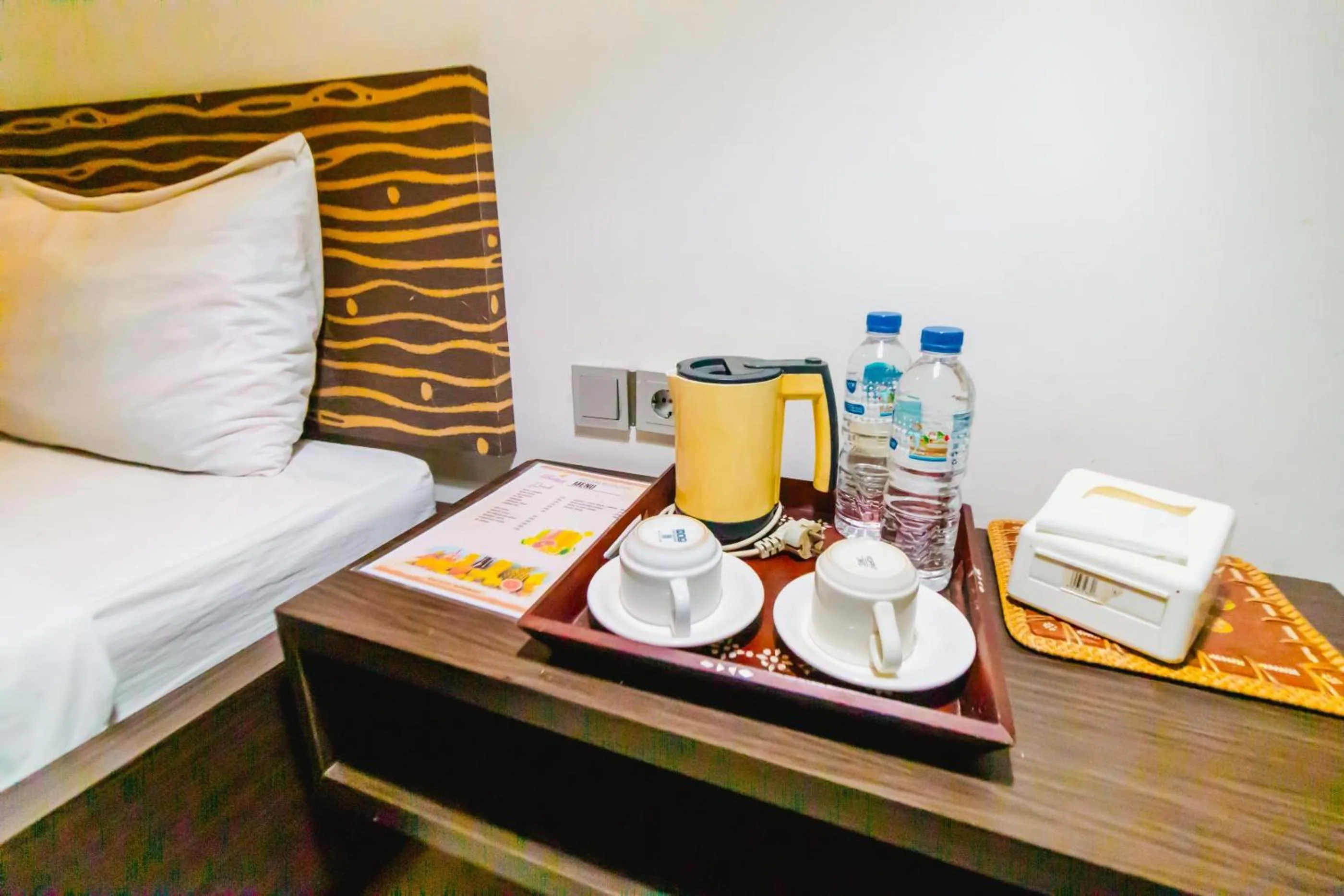 Bed in Bidari Hotel Lombok