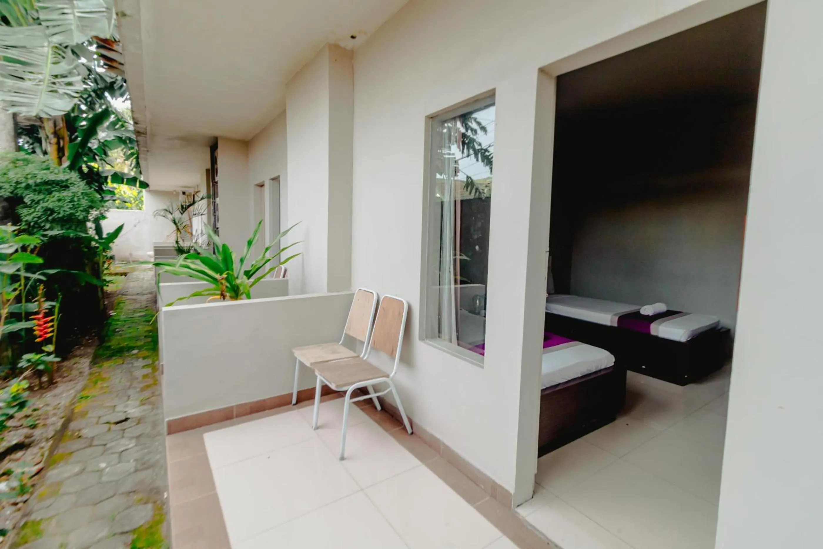 Patio in Bidari Hotel Lombok