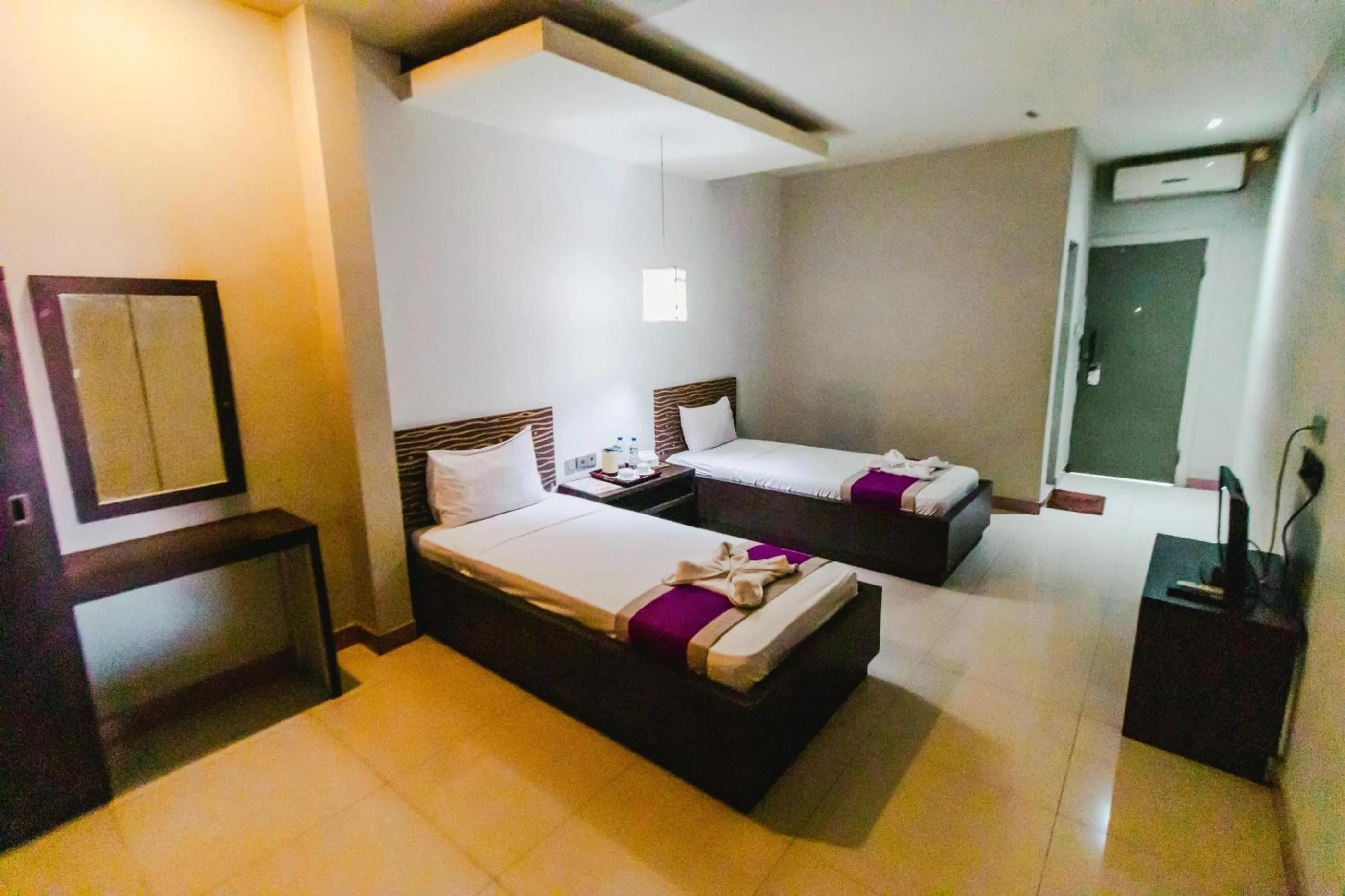 Bed in Bidari Hotel Lombok