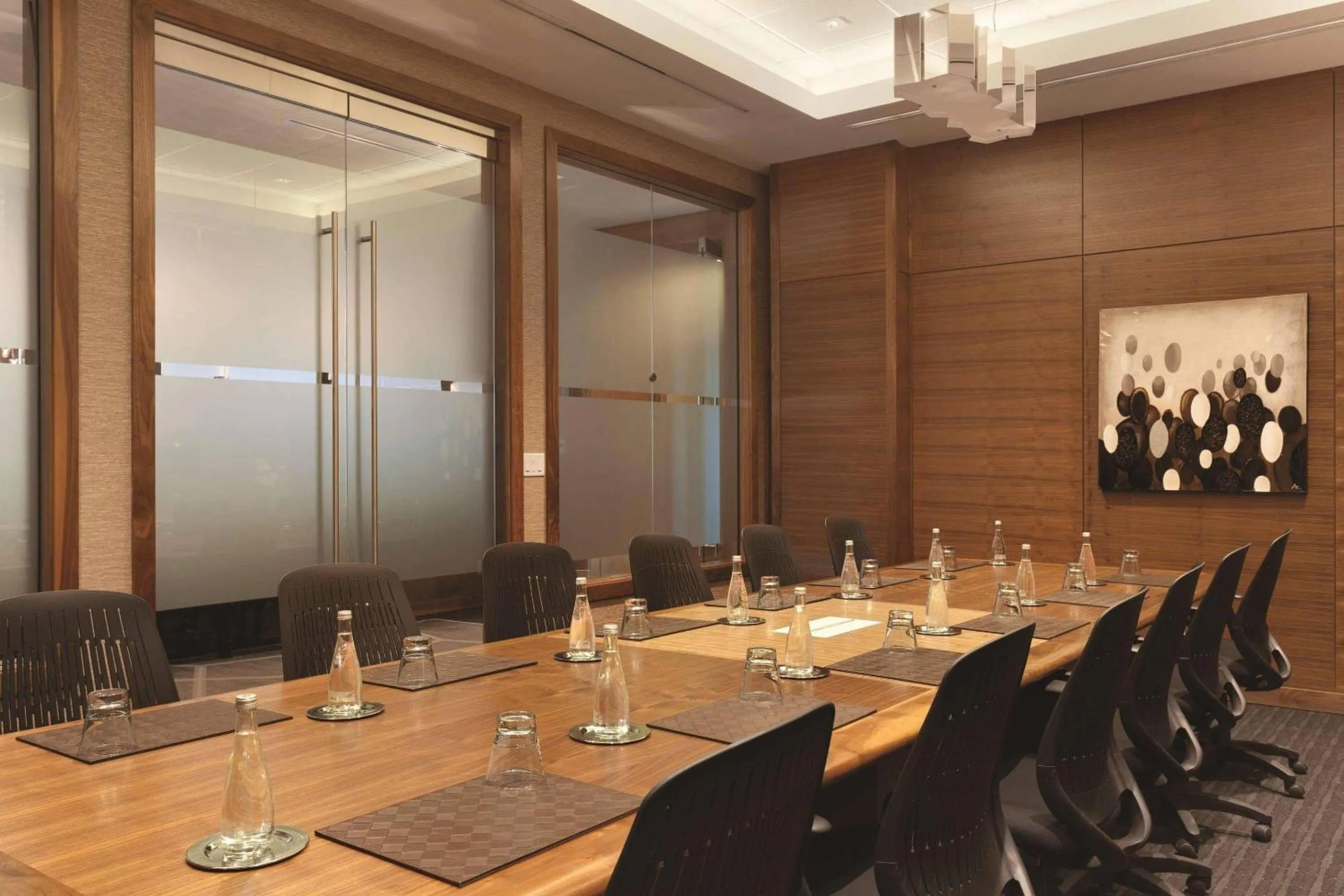 Meeting/conference room in Radisson Hotel & Conference Centre Calgary Airport