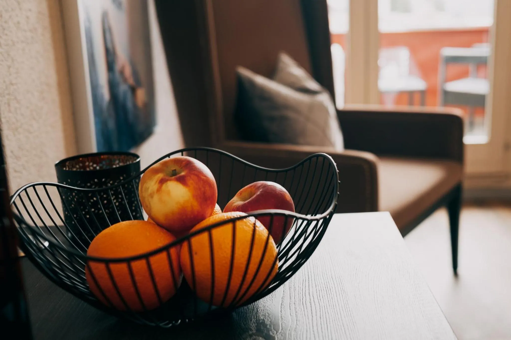 Food close-up in Hotel Dakota