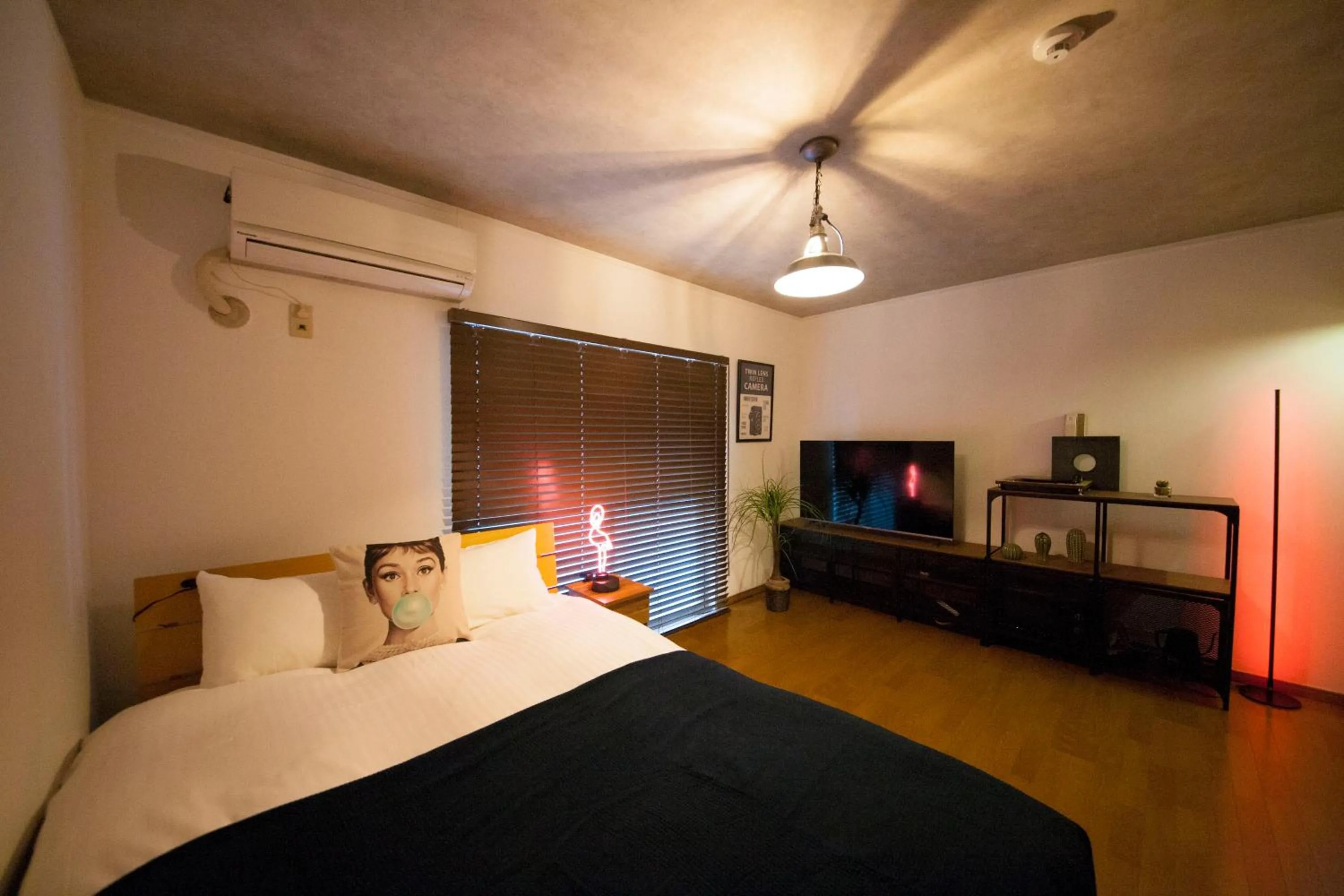 Photo of the whole room, Bed in goom Hotel Haruyoshi